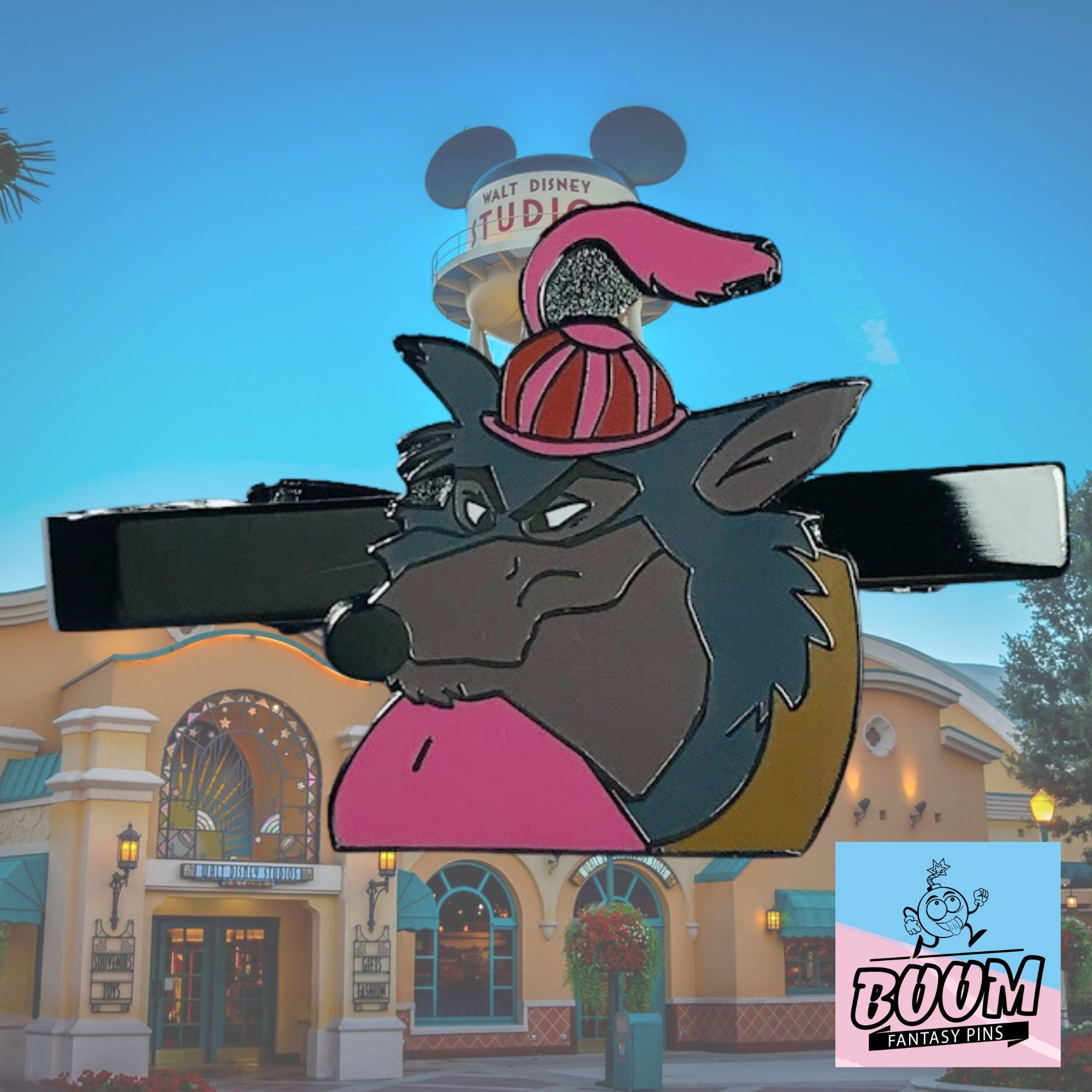 Pinza de corbata – Sheriff de Nottingham de Robin Hood – Disney Fantasy