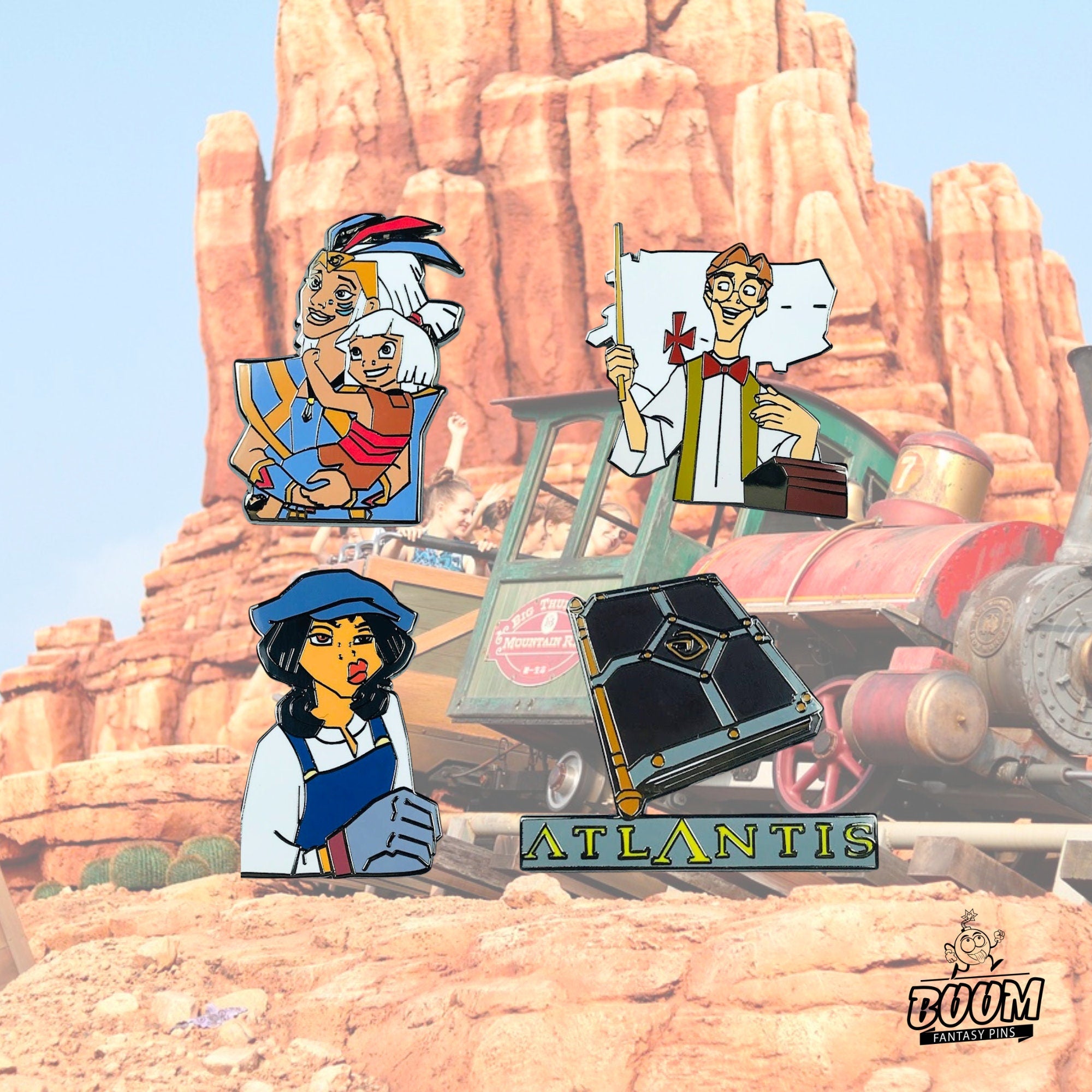 Pin – Audrey Ramírez de Atlantis: El Imperio Perdido – Disney Fantasy