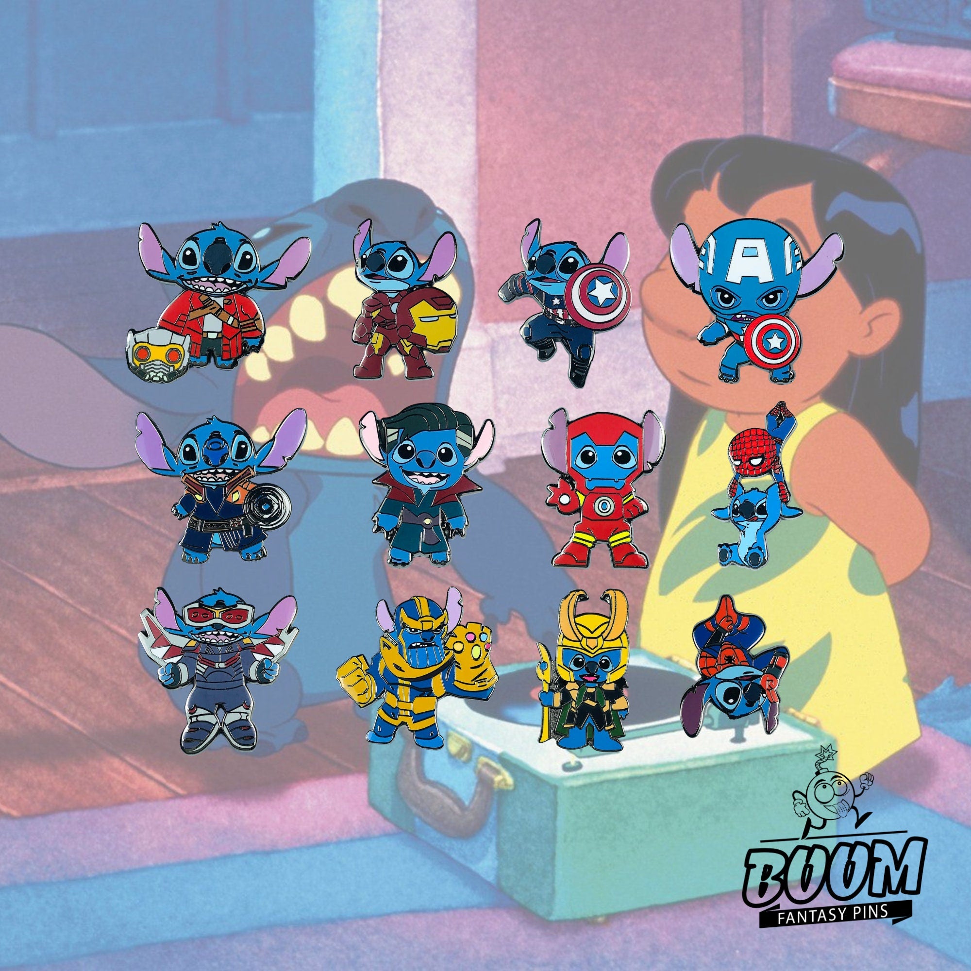 Pin – Stitch de Lilo &amp; Stitch – Disney Fantasy