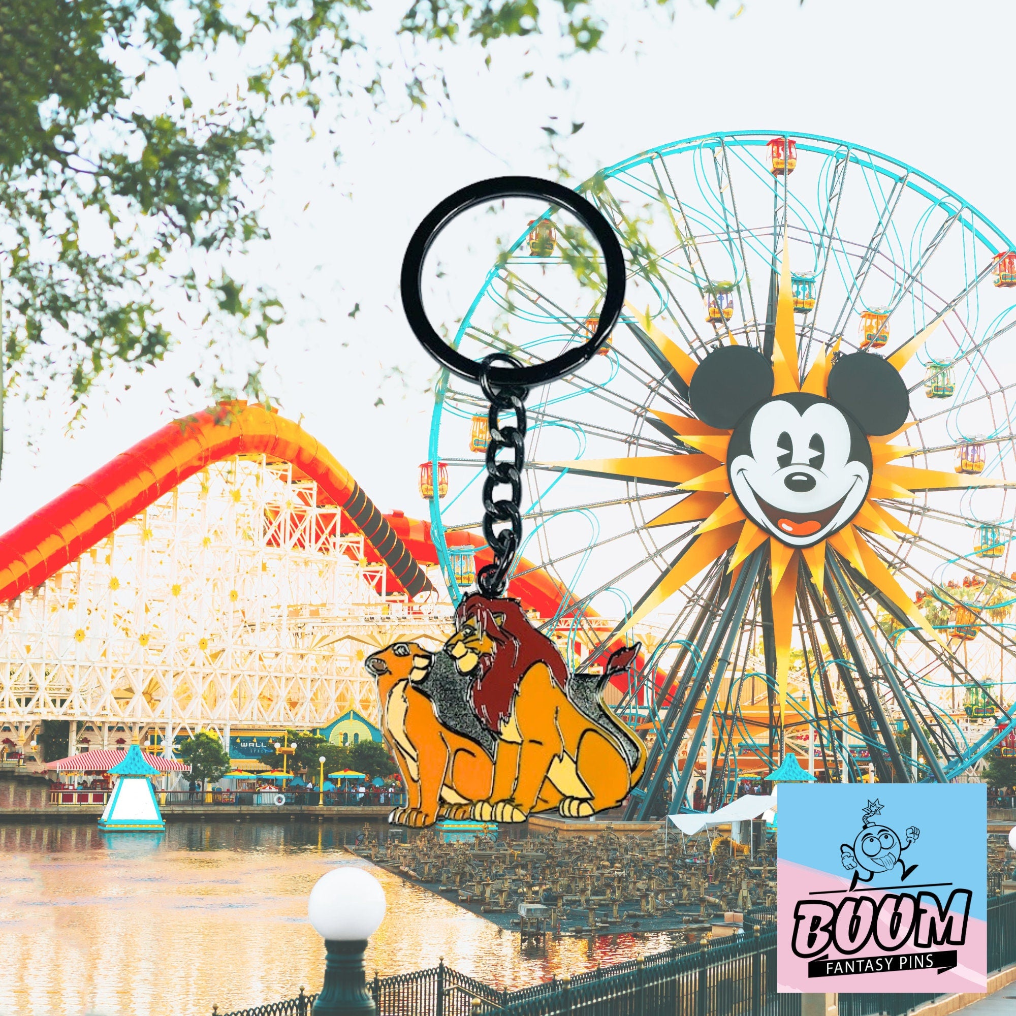 Porte-clés – Simba du Roi Lion – Disney Fantasy