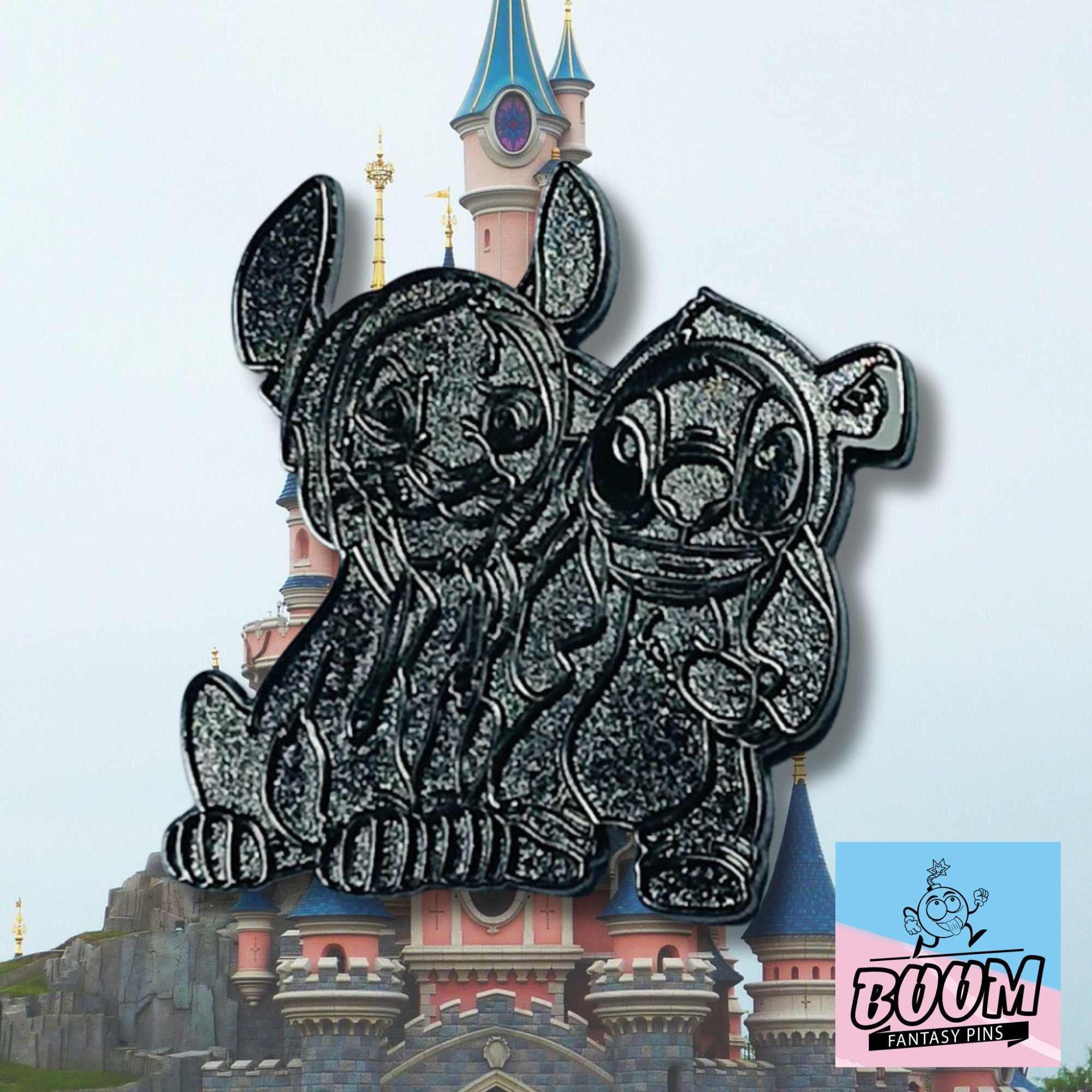 Pin's – Simba du Roi Lion et Stitch de Lilo &amp; Stitch – Disney Fantasy