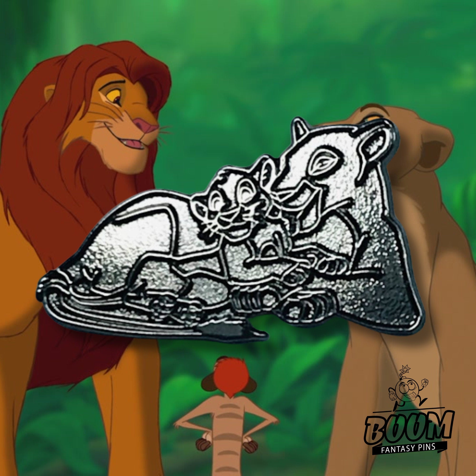 Pin – Simba y Nala de El Rey León – Disney Fantasy