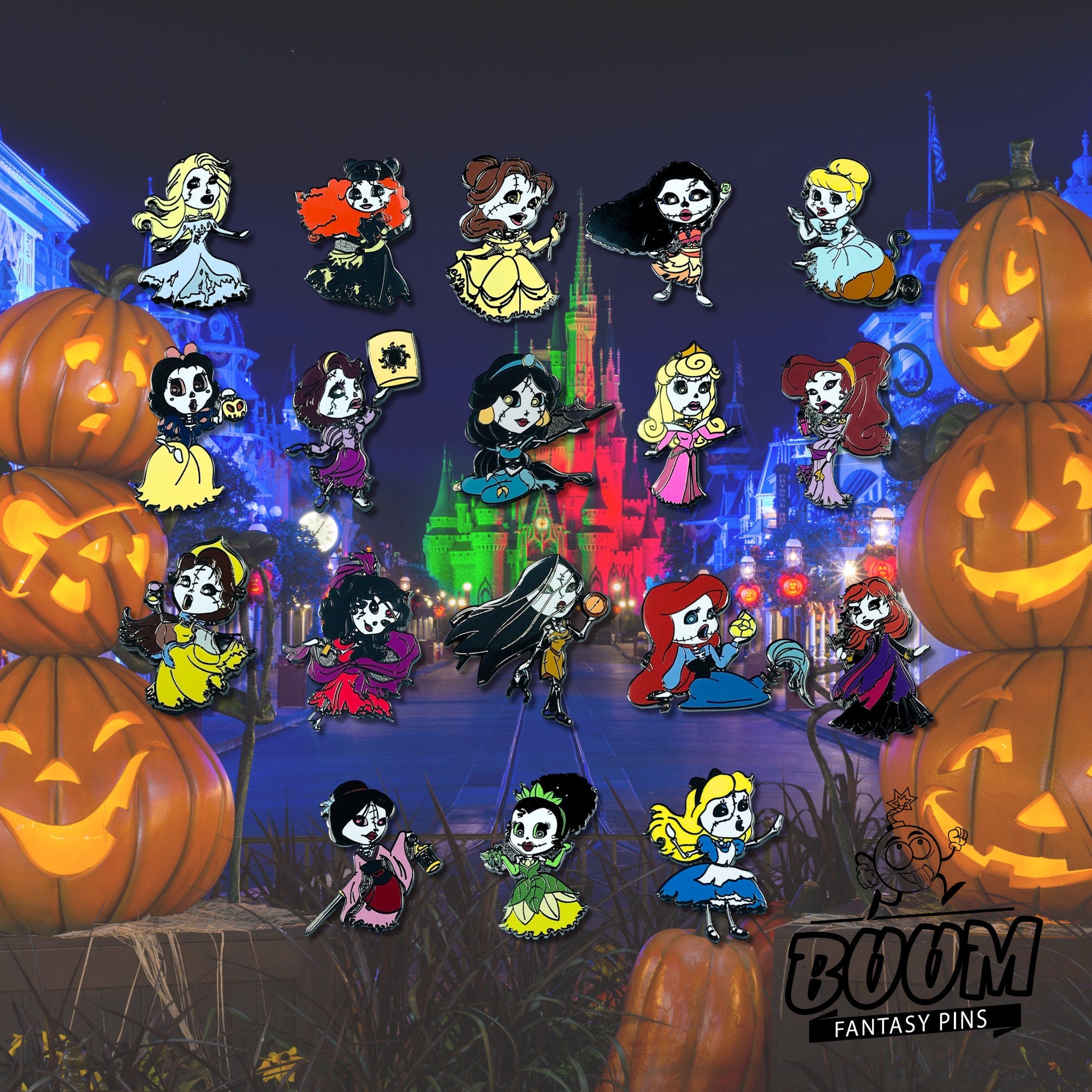 Pin – Mulan from Mulan – Disney Fantasy