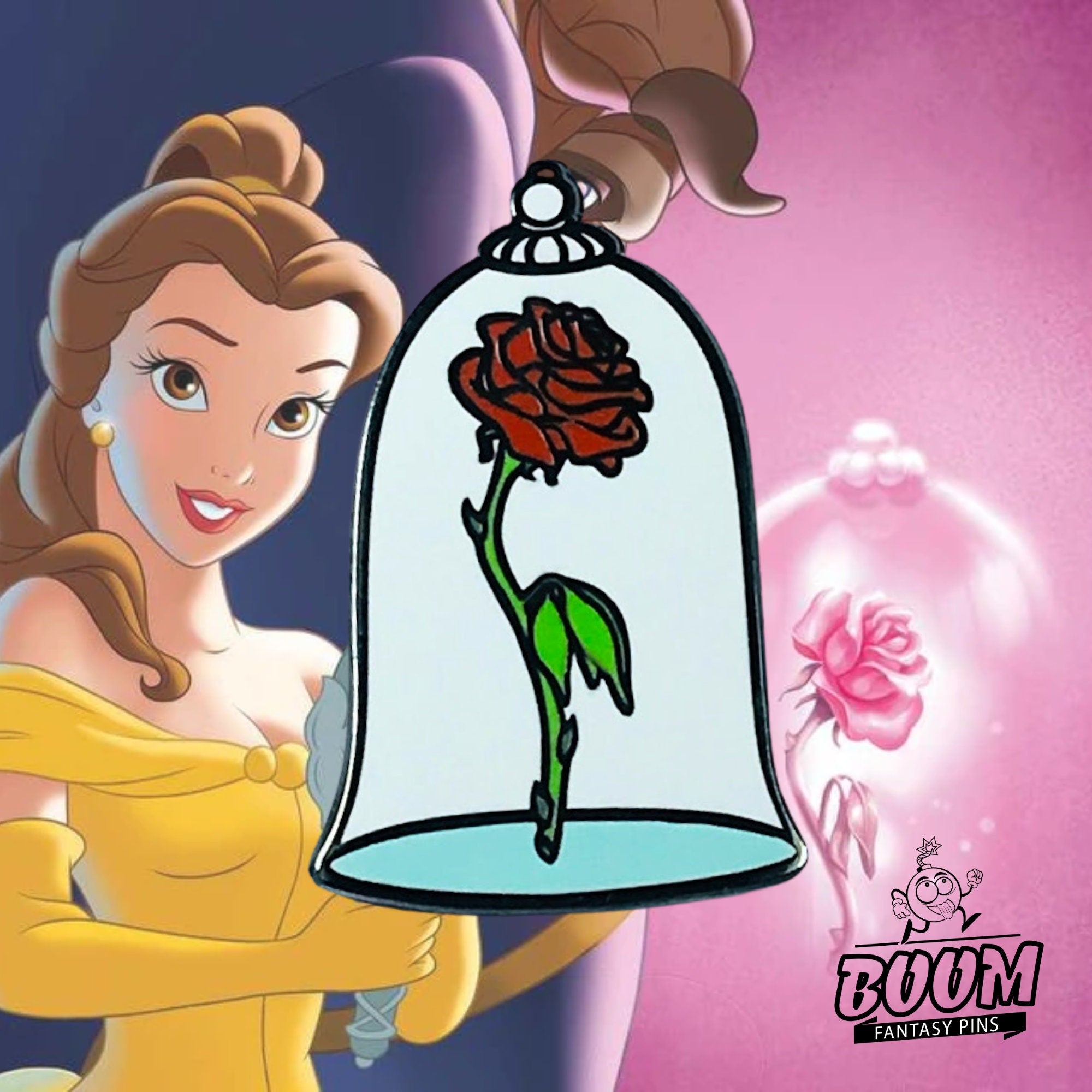 Pin's – Belle de La Belle et la Bête – Disney Fantasy