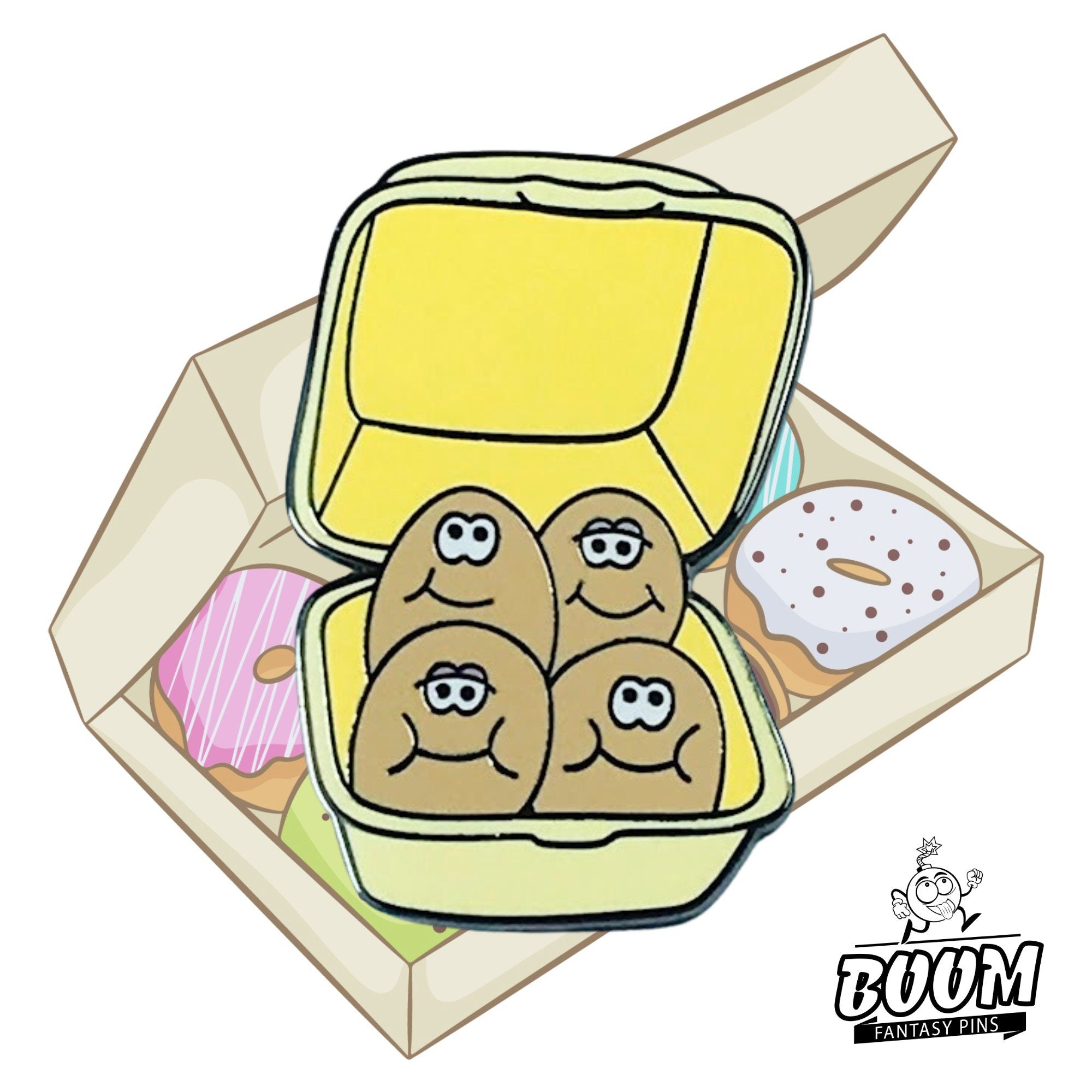 Pin – Donuts from Food Treats – Disney Fantasy