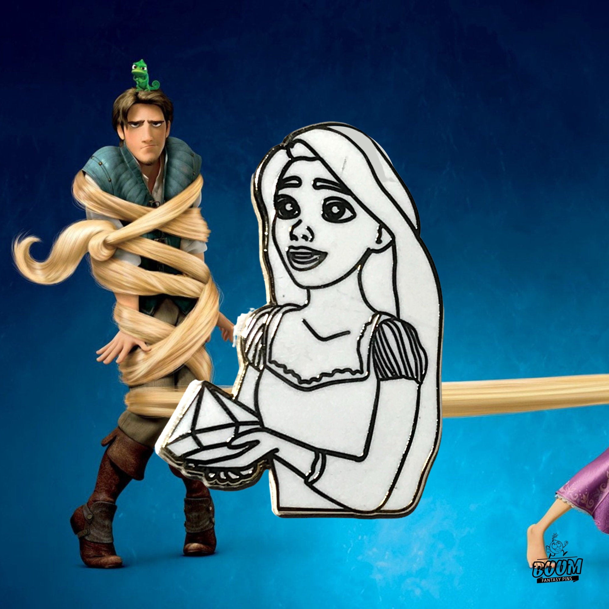 Pin's – Raiponce du film Raiponce – Disney Fantasy