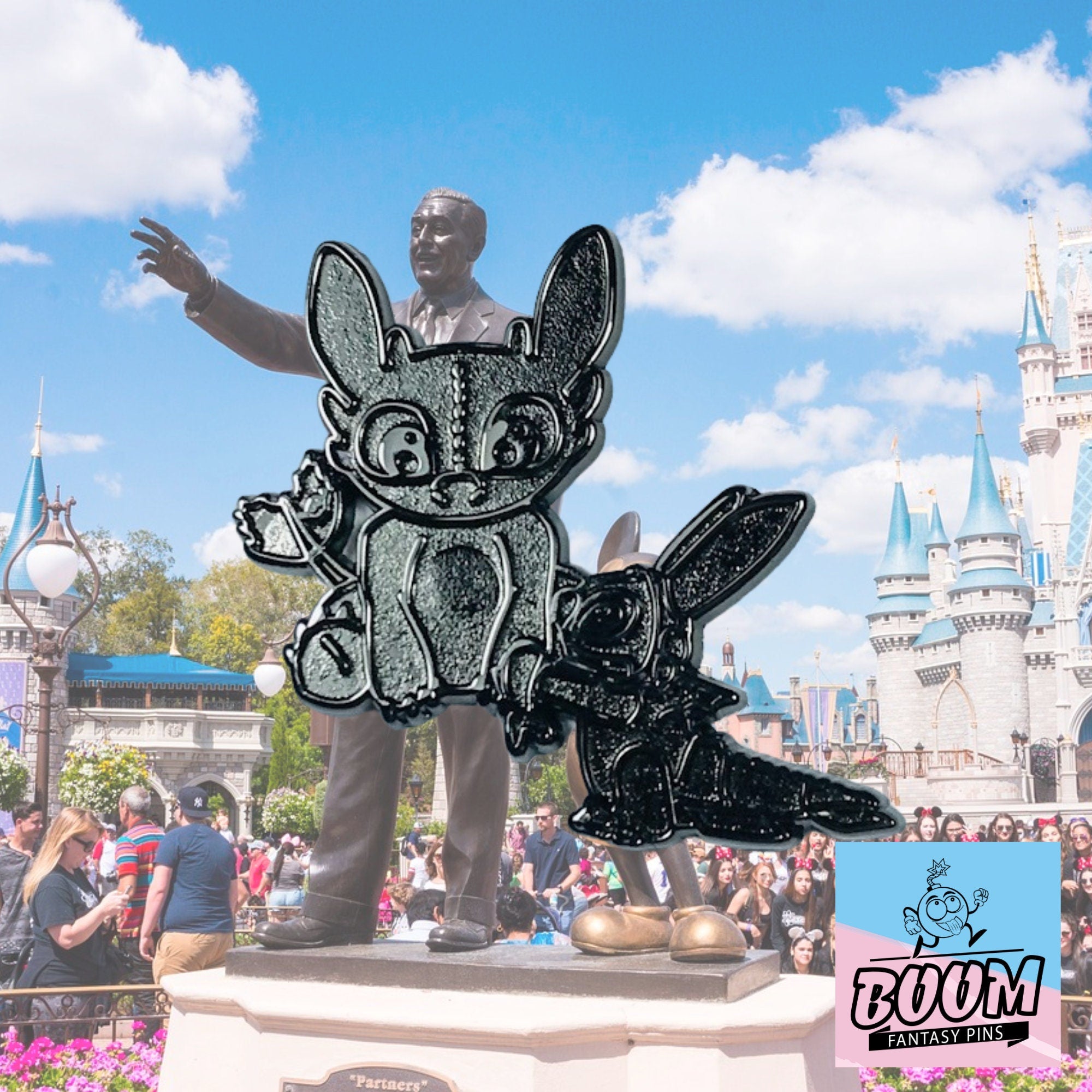 Épingle – Stitch et Krokmou de Lilo &amp; Stitch – Disney Fantasy