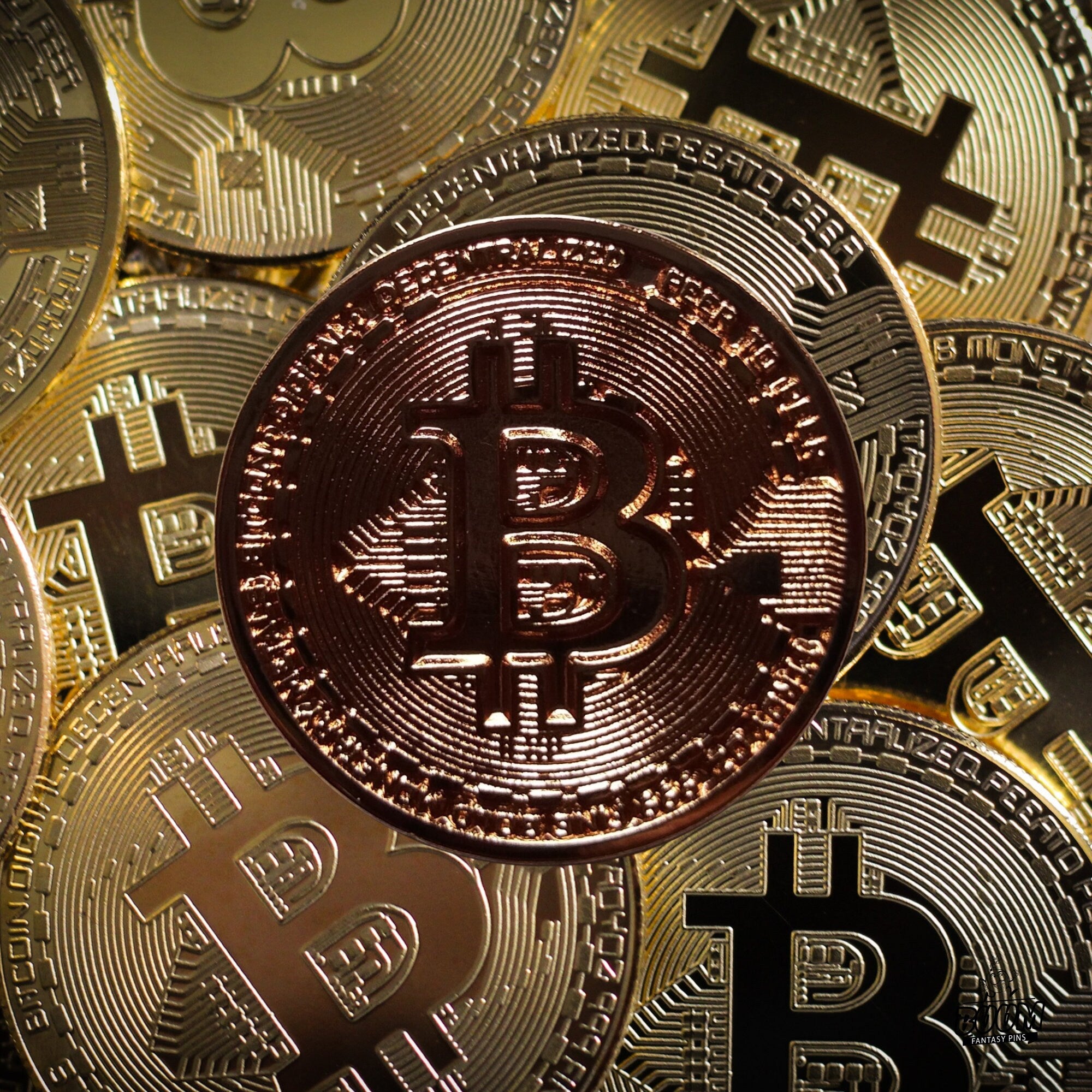 Pin – Bitcoin del Protocolo de Criptomonedas – Moneda Digital Blockchain