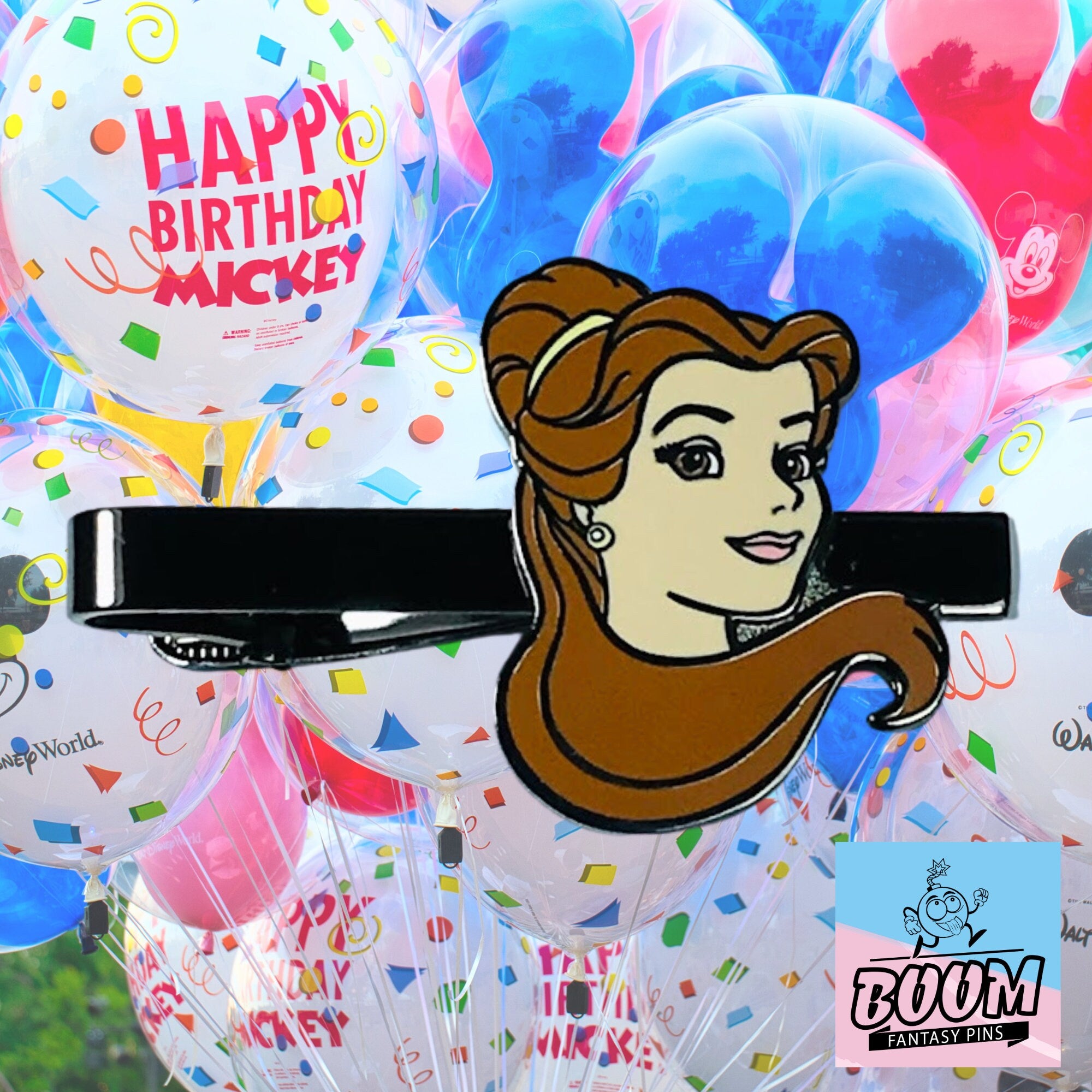 Pinza de corbata – Bella de La Bella y la Bestia – Disney Fantasy