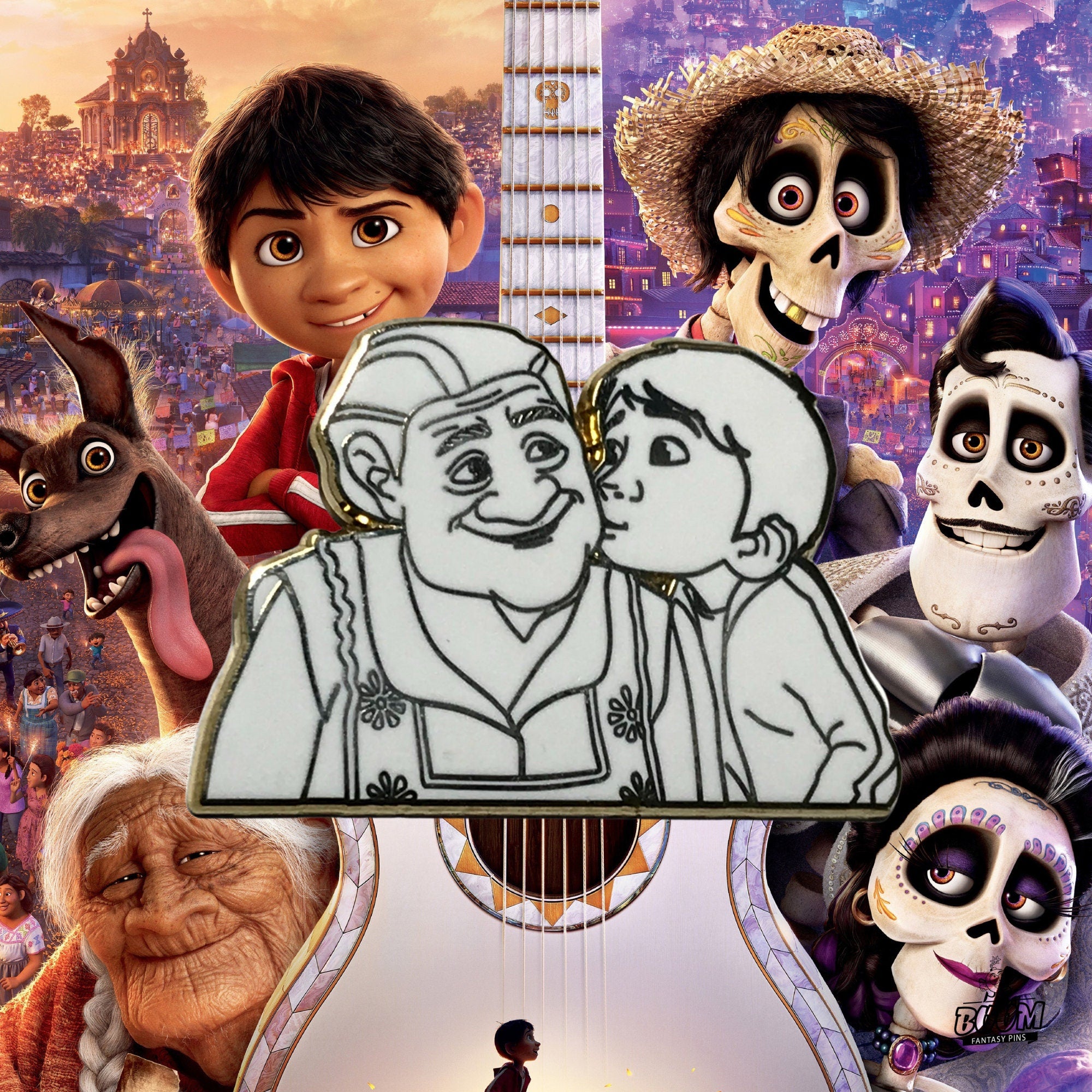 Pin – Miguel y Mamá Coco de Coco – Disney Fantasy