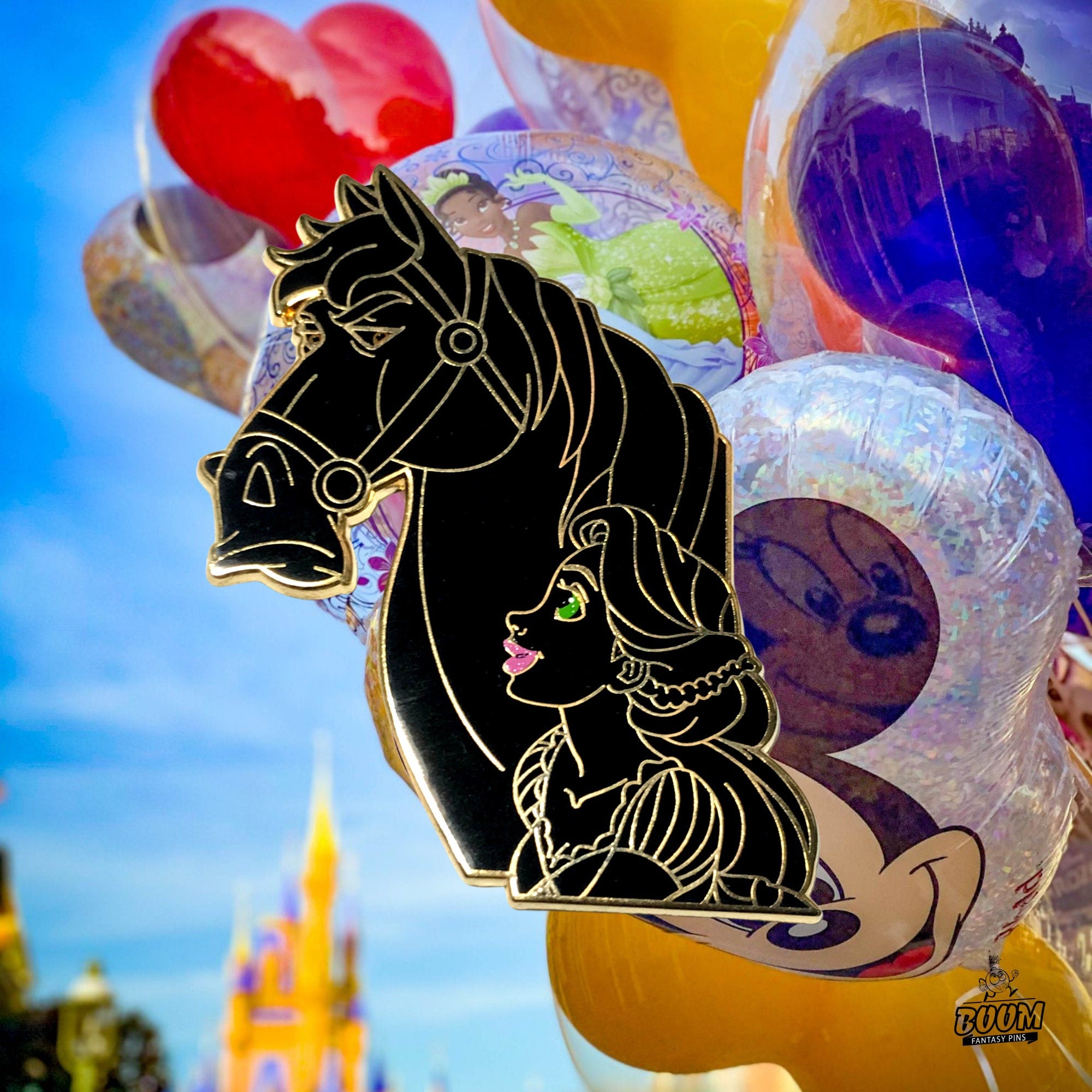 Pin's – Raiponce et Maximus du film Raiponce – Disney Fantasy