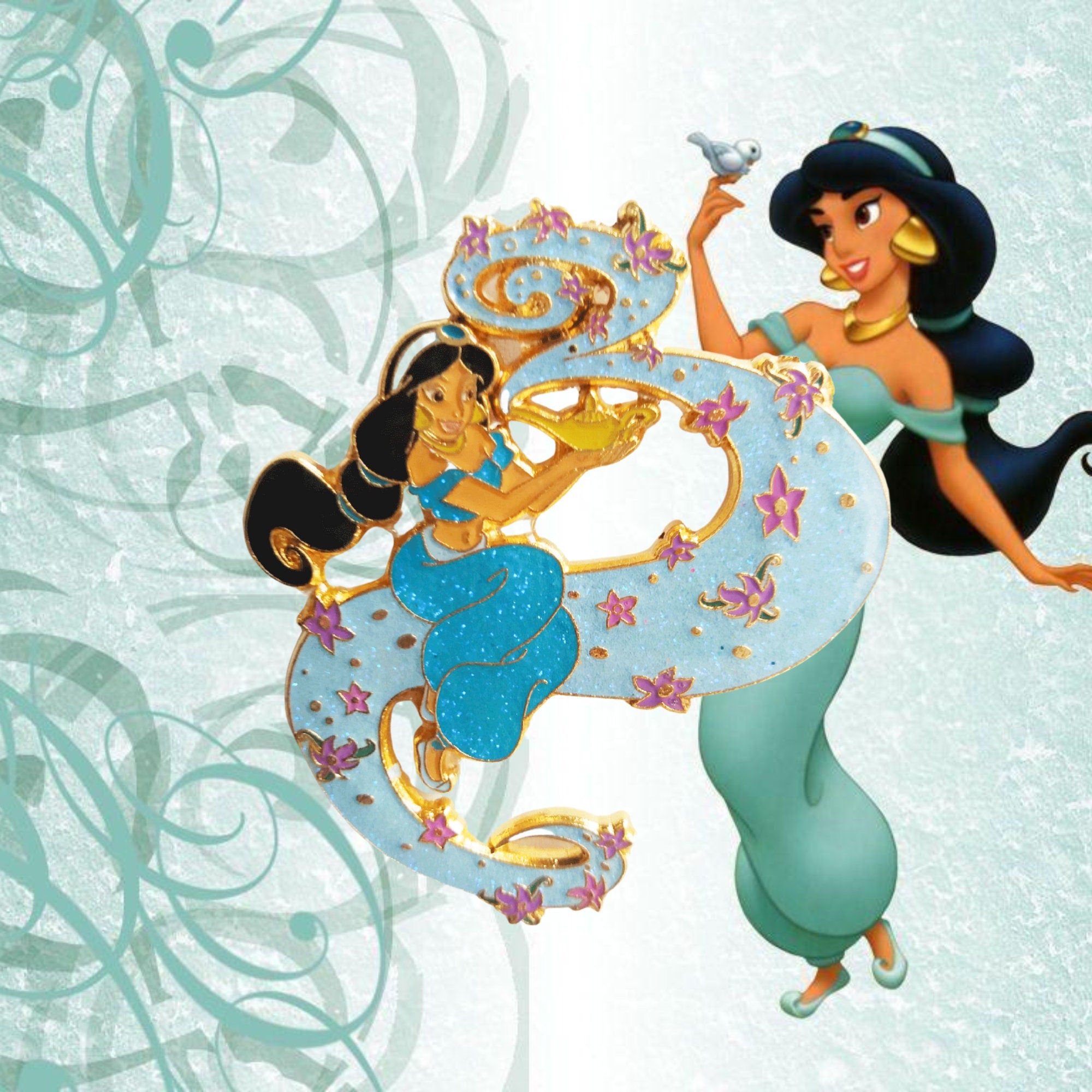 Pin – Princesa Jasmine de Aladdin – Disney Fantasy