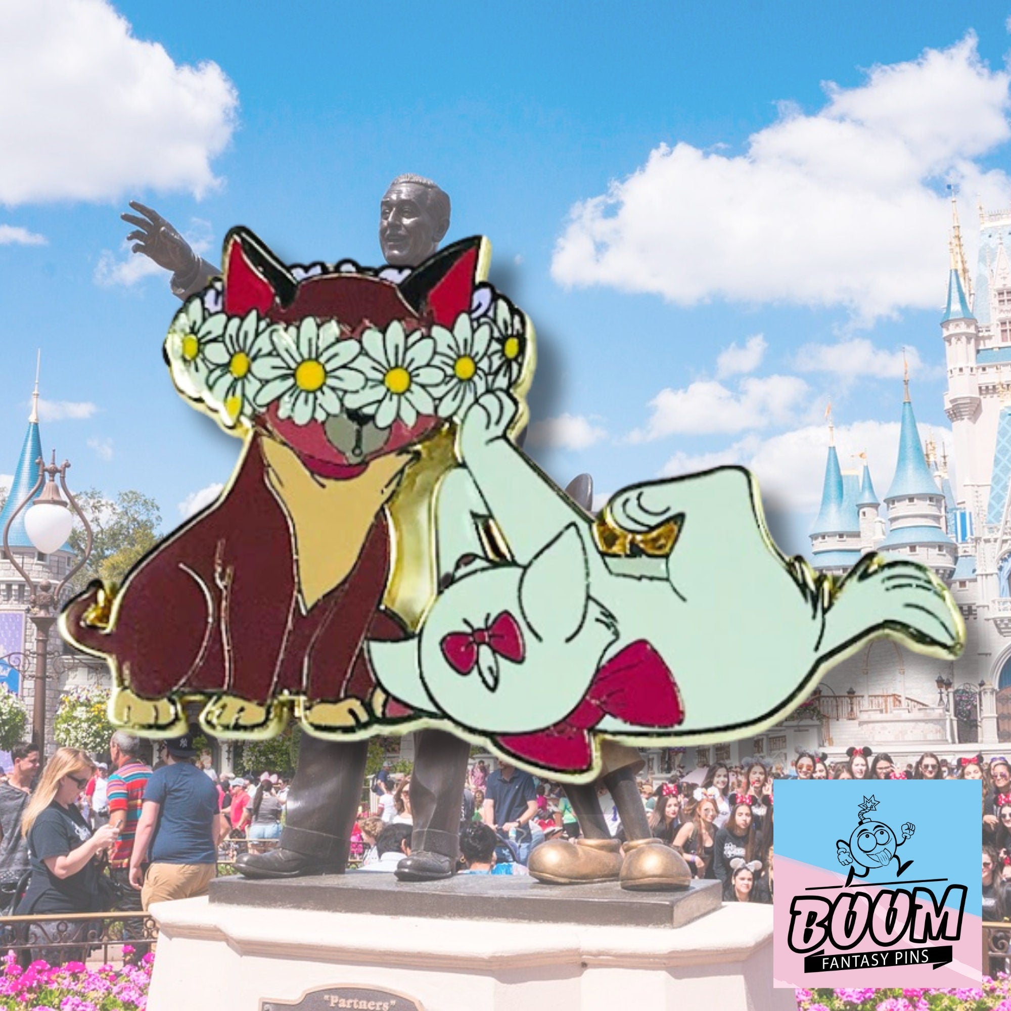 Pin's – Dinah et Marie des Aristochats – Disney Fantasy
