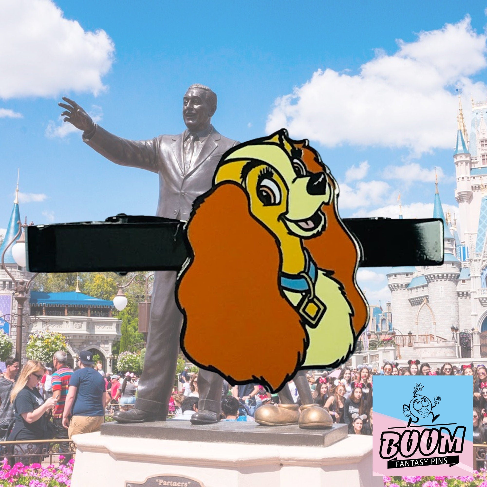 Tie Clip – Lady from Lady and the Tramp – Disney Fantasy