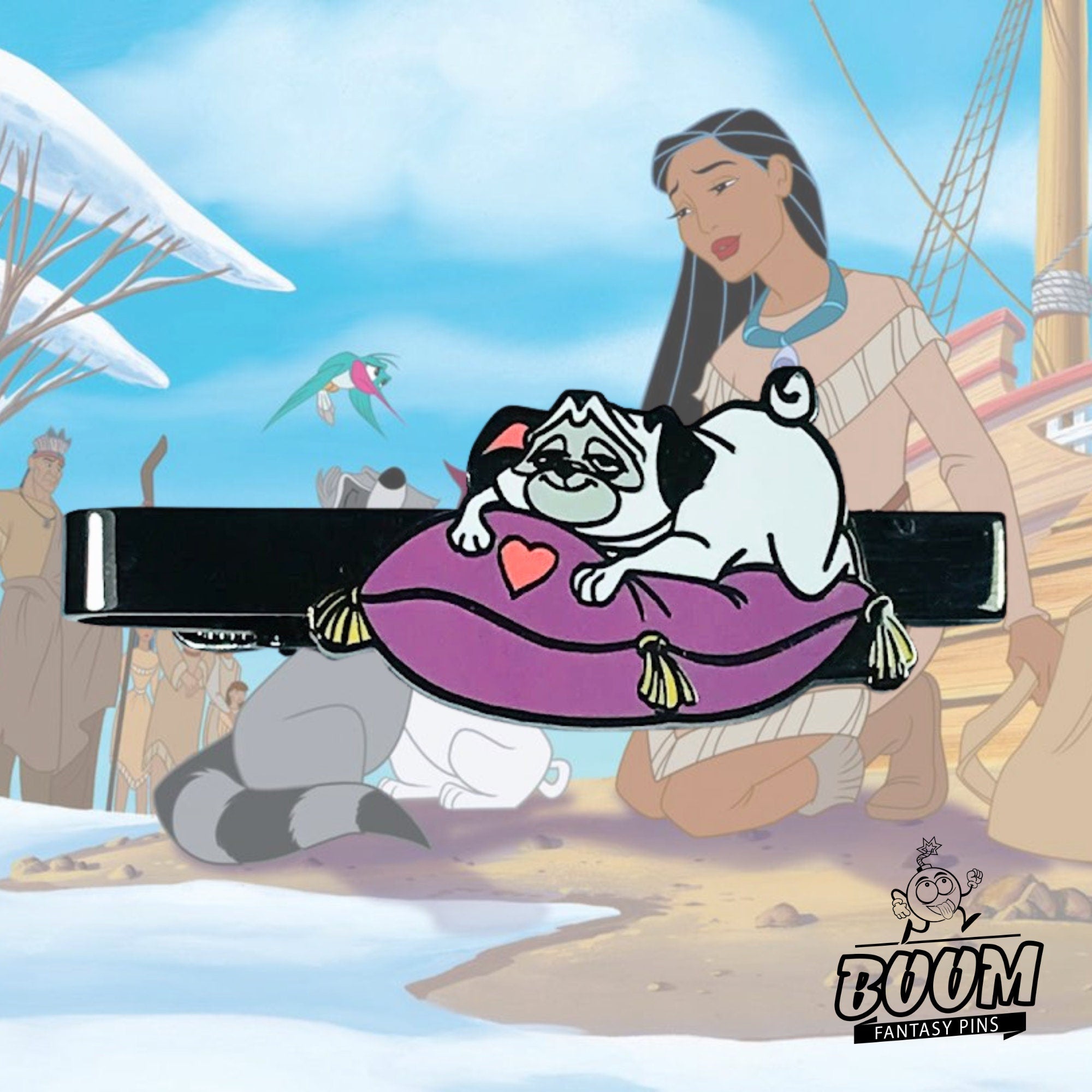 Pinza de corbata – Percy de Pocahontas – Disney Fantasy