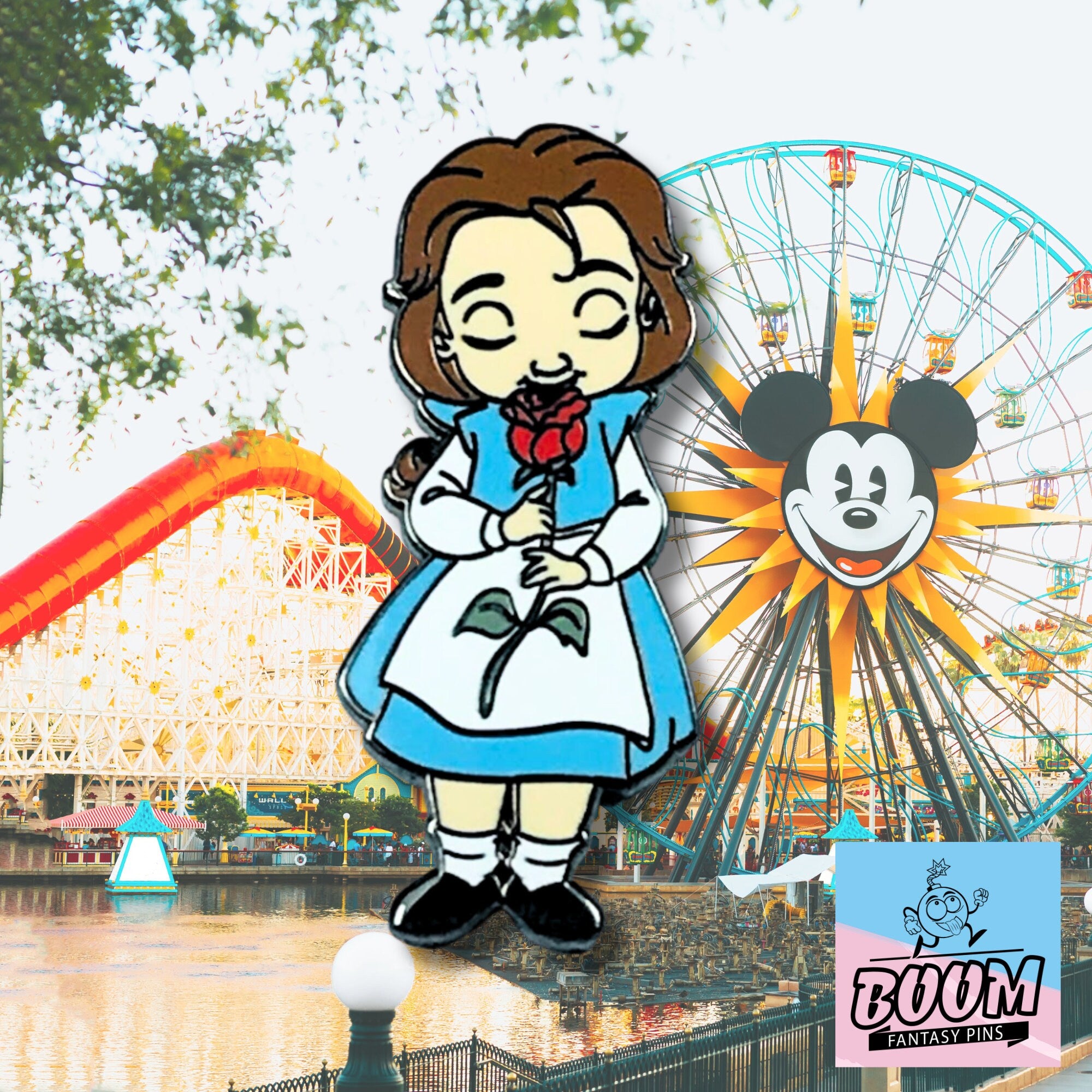 Pin – Belle as a Child from Beauty and the Beast – Disney Fantasy