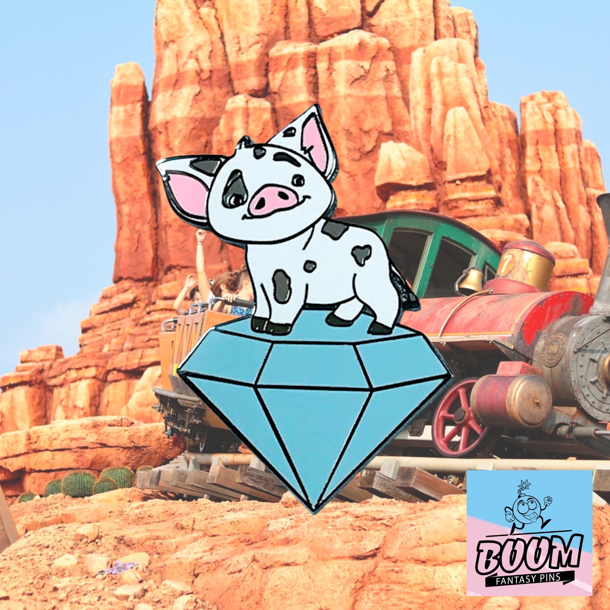 Pin – Pua from Moana – Disney Fantasy