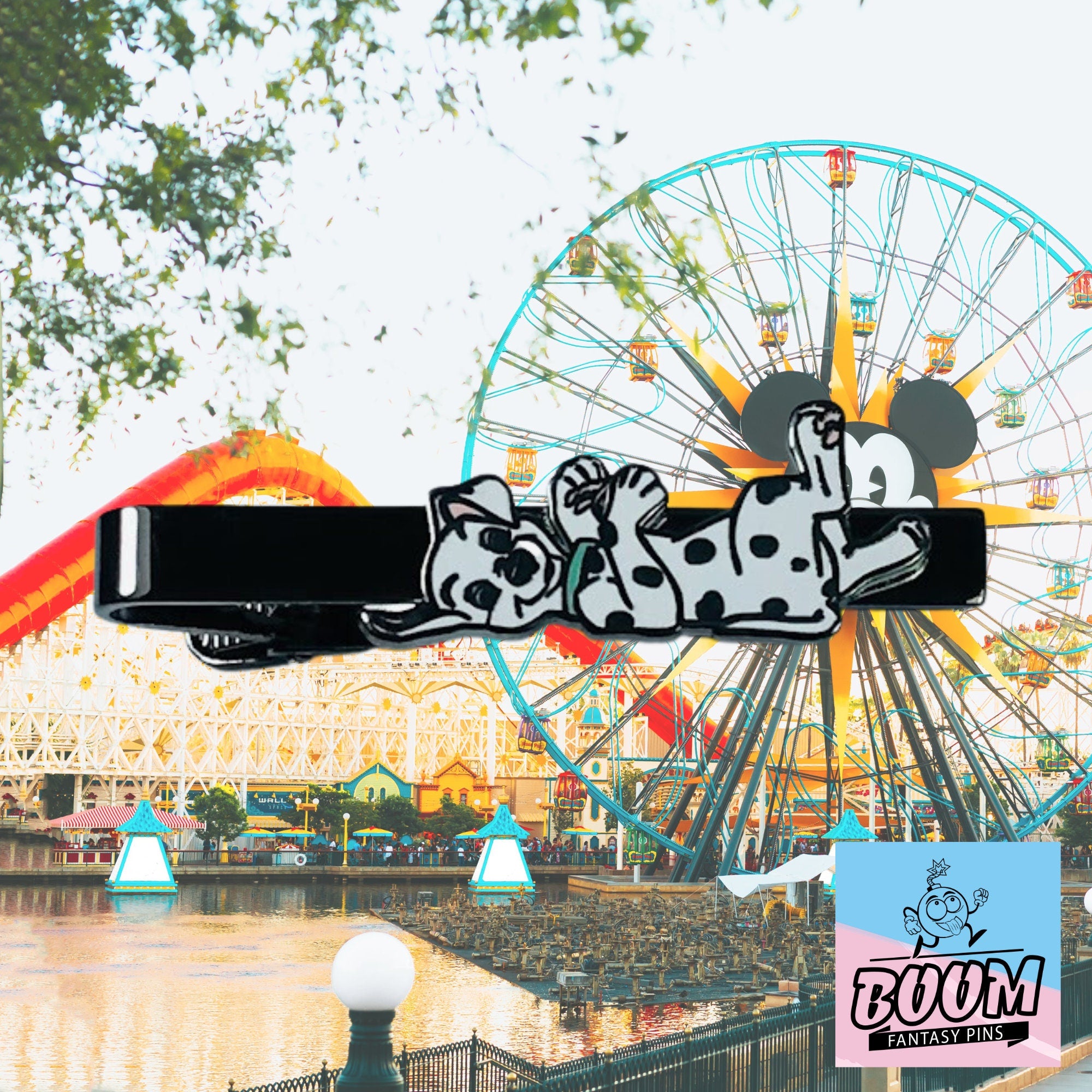 Pinza de corbata – Pongo y Perdita de 101 Dálmatas – Disney Fantasy