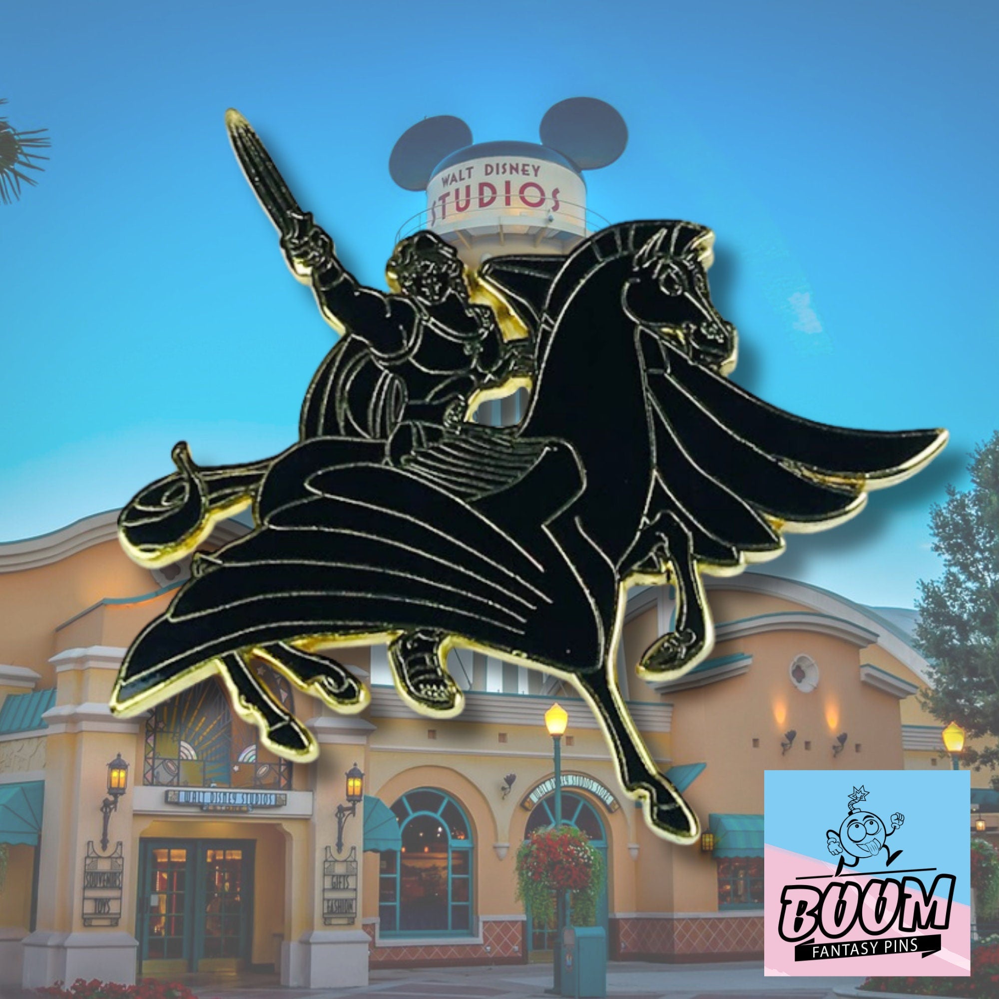 Pin – Hércules y Pegaso de Hércules – Disney Fantasy