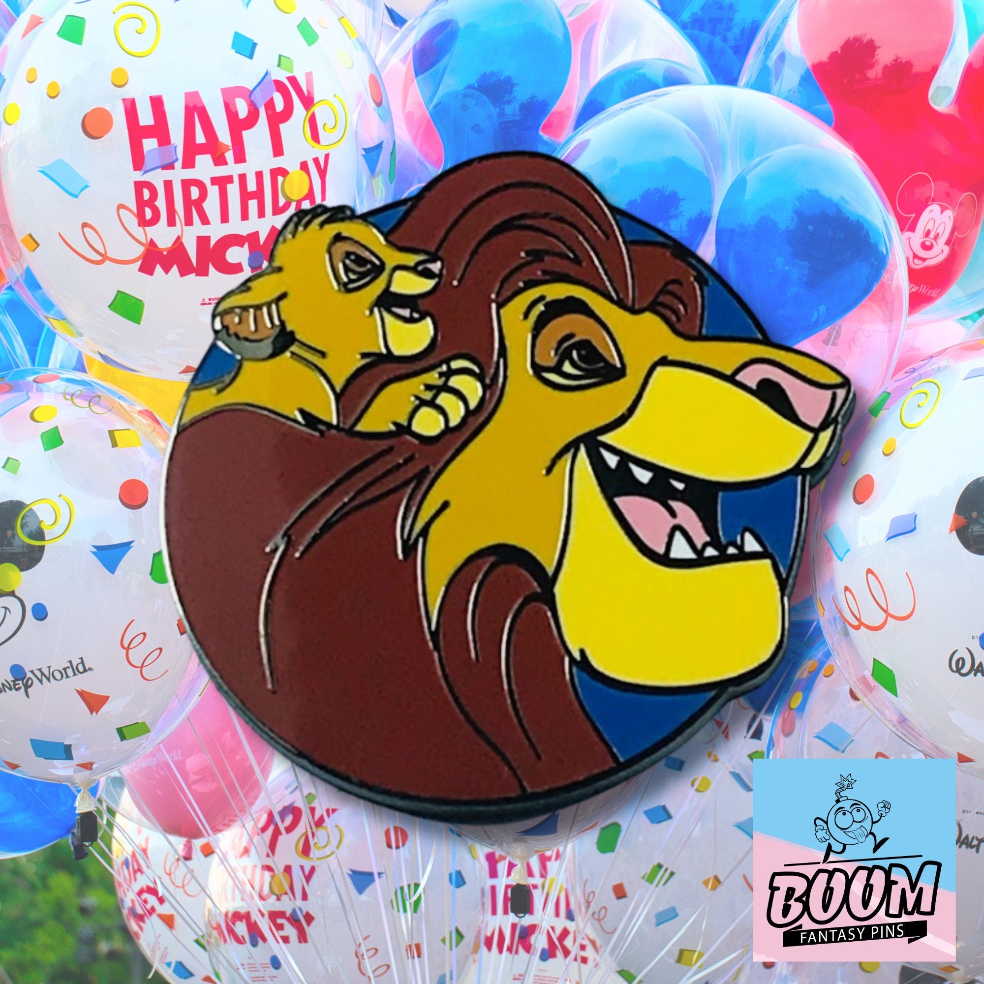 Pin – Mufasa y Simba de El Rey León – Disney Fantasy