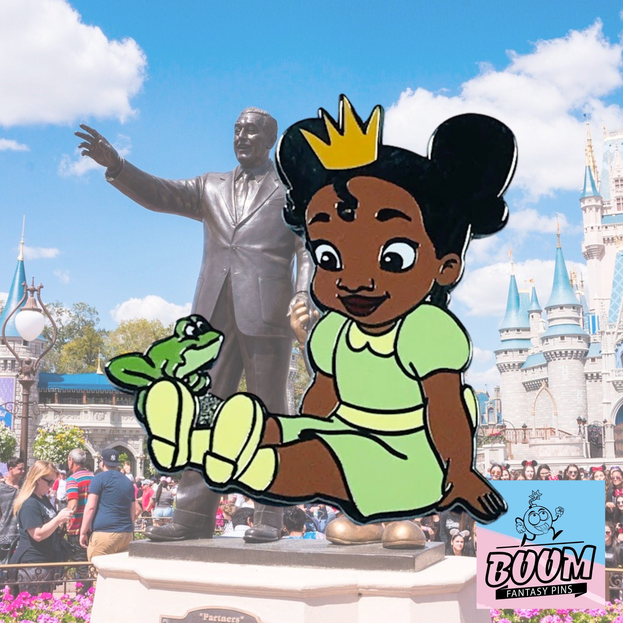 Pin – Princesa Tiana de La Princesa y el Sapo – Disney Fantasy