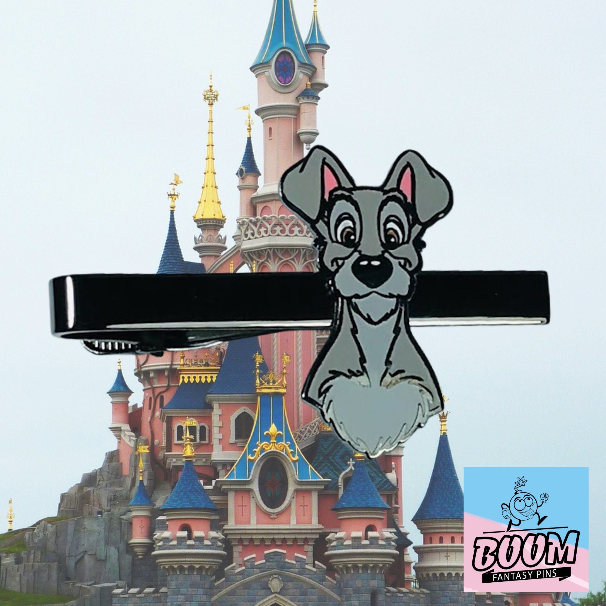 Tie Clip – Tramp from Lady and the Tramp – Disney Fantasy