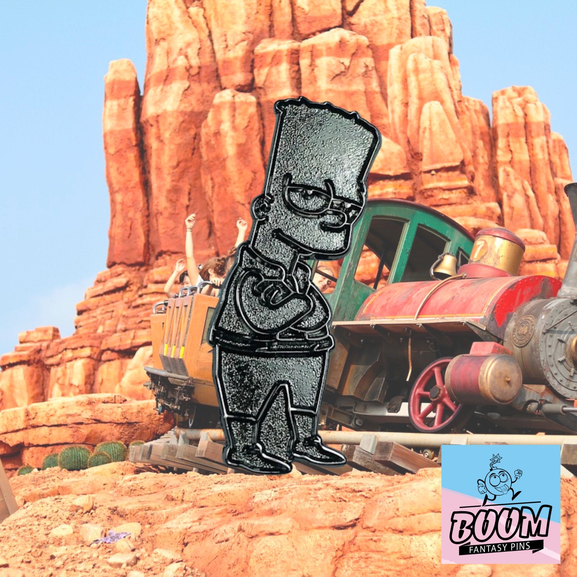 Pin – Bart Simpson de Los Simpson – Disney Fantasy