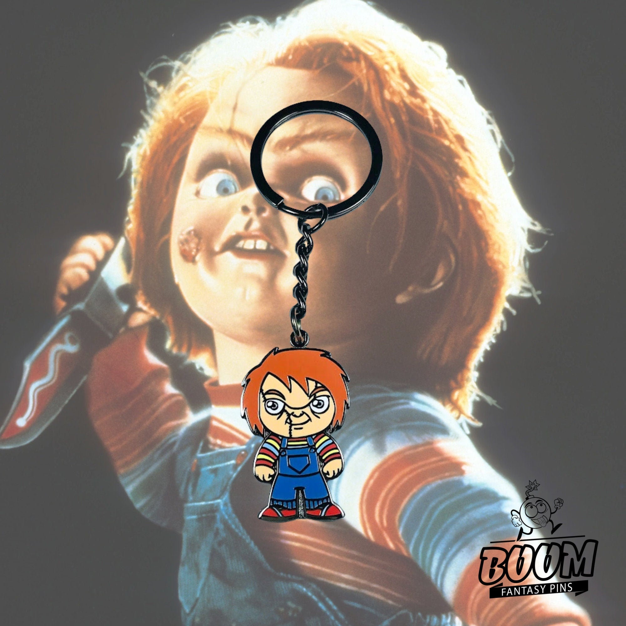 Llavero – Chucky de Child's Play – Franquicia de terror