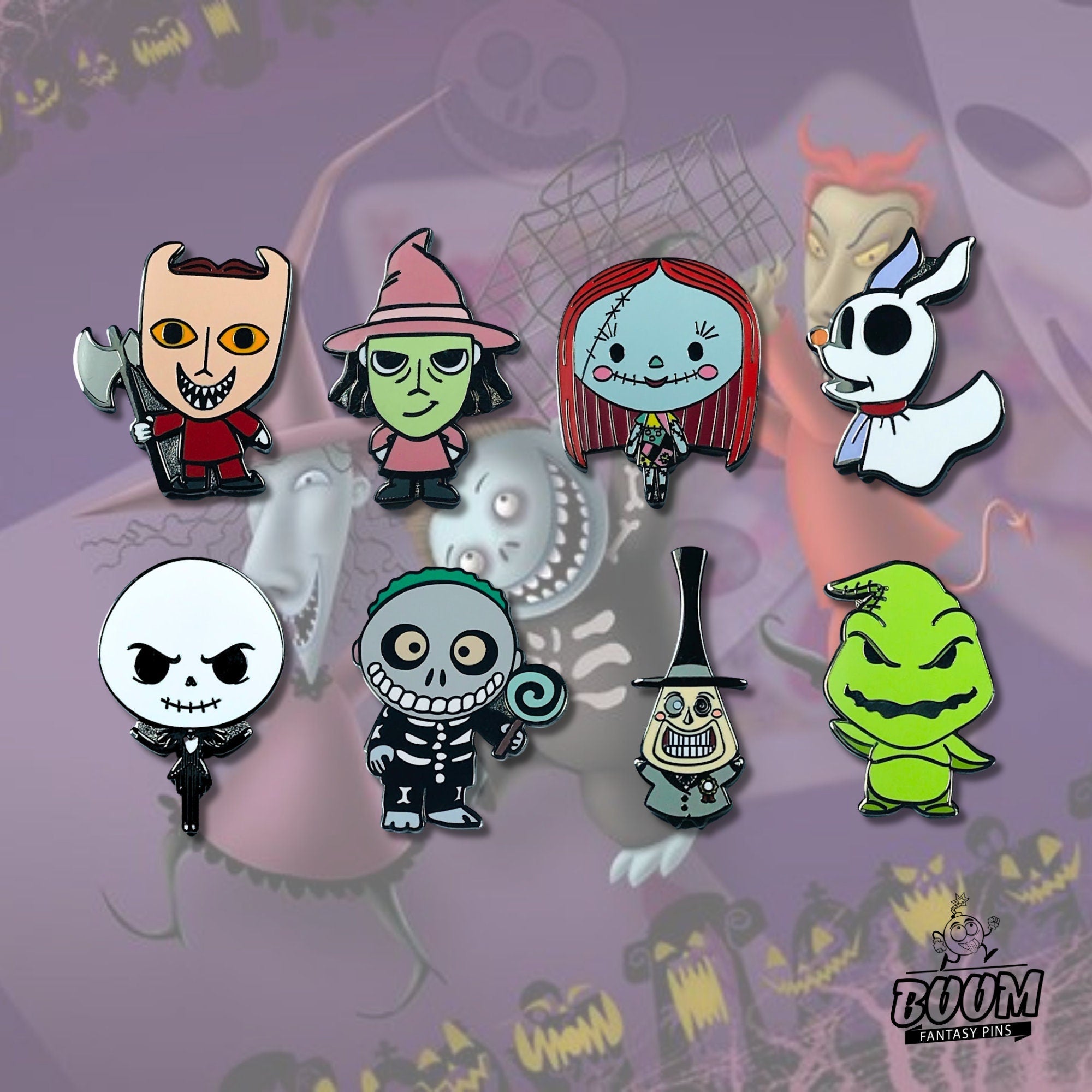 Pin's – Jack Skellington de L'Étrange Noël de Monsieur Jack – Disney Fantasy