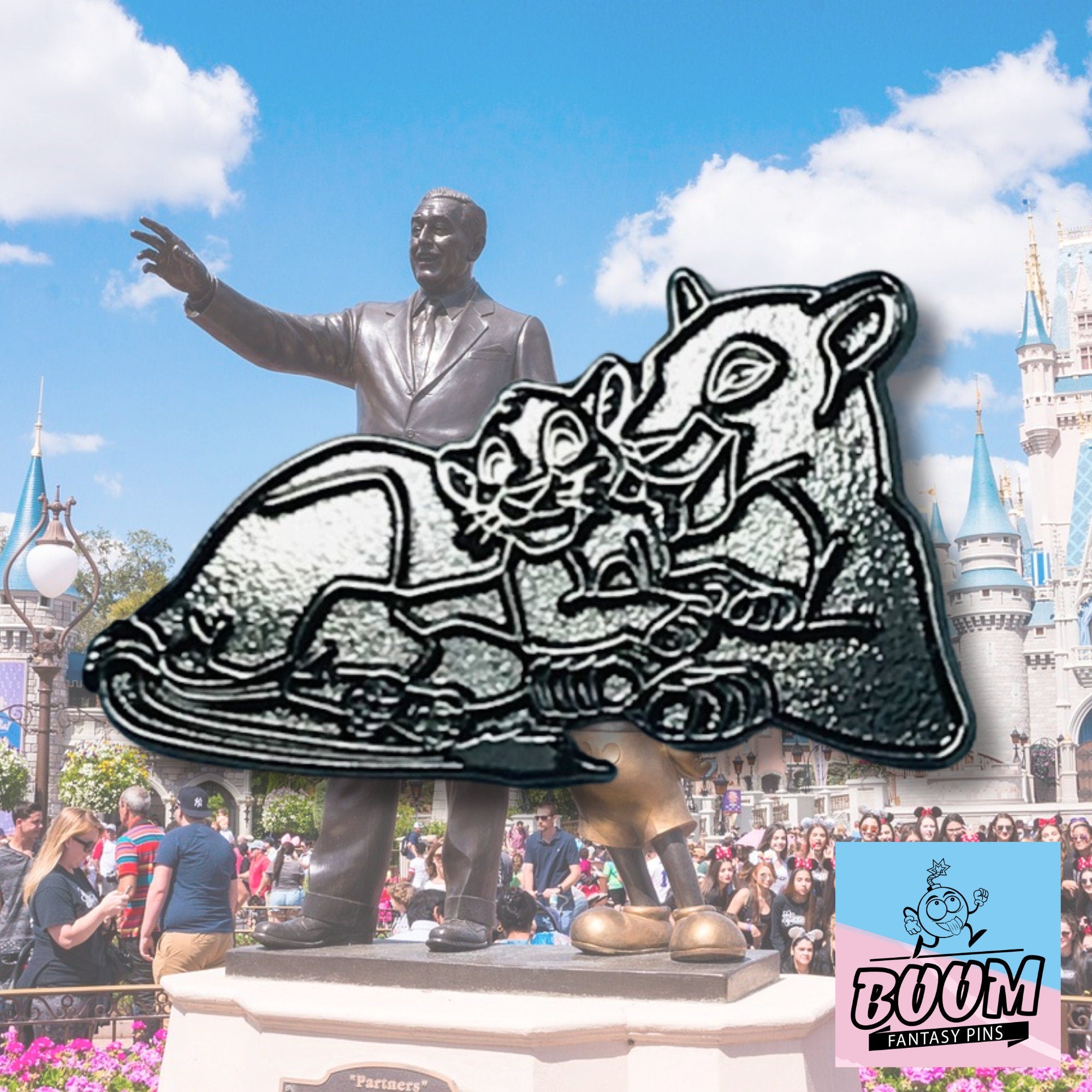 Pin – Simba y Nala de El Rey León – Disney Fantasy