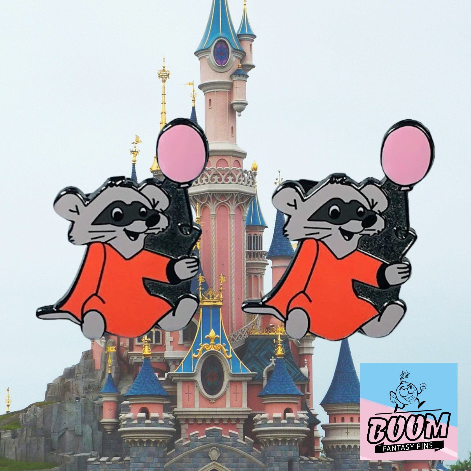 Cufflinks – Raccoon Robin Hood from Robin Hood – Disney Fantasy