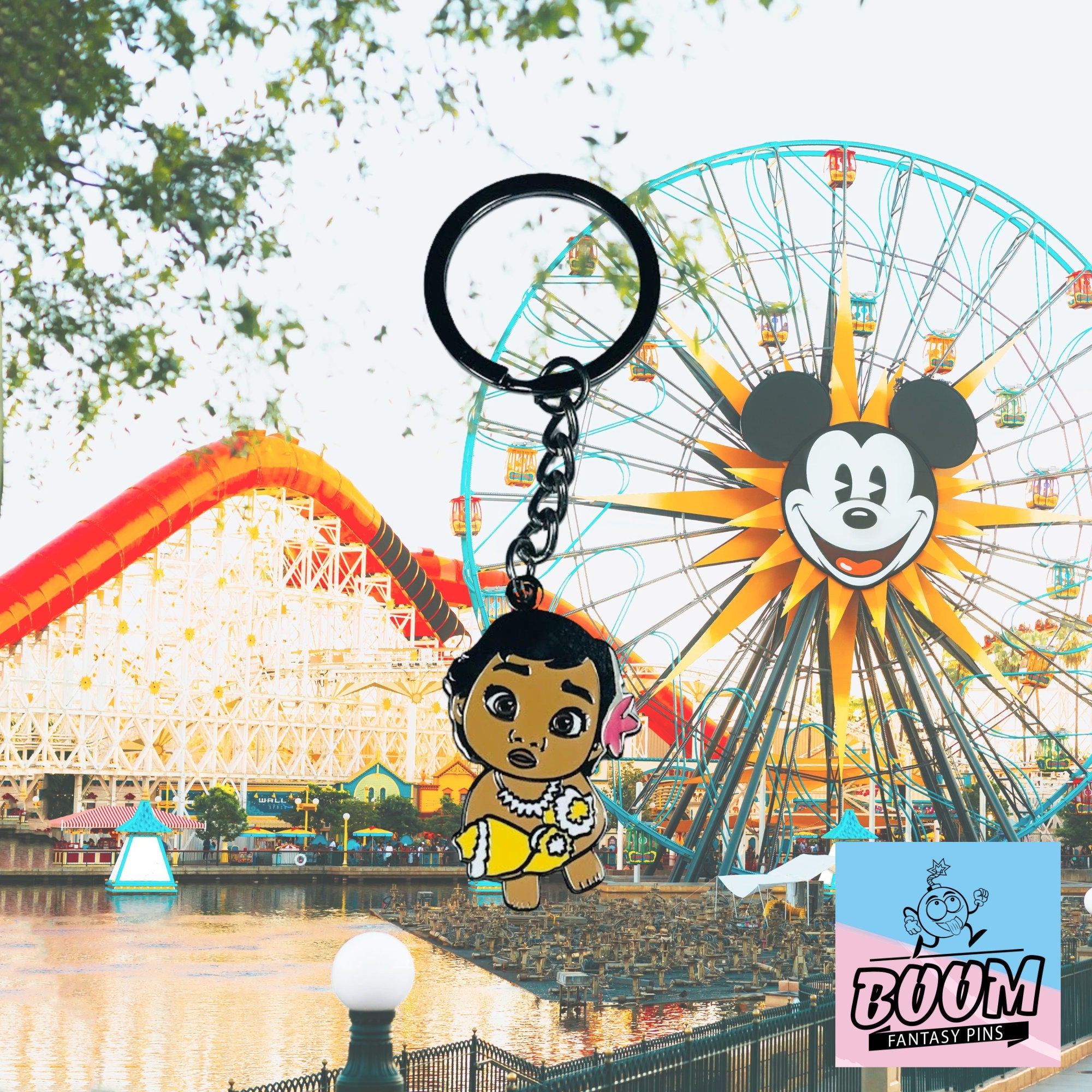 Porte-clés – Bébé Moana du film Vaiana – Disney Fantasy