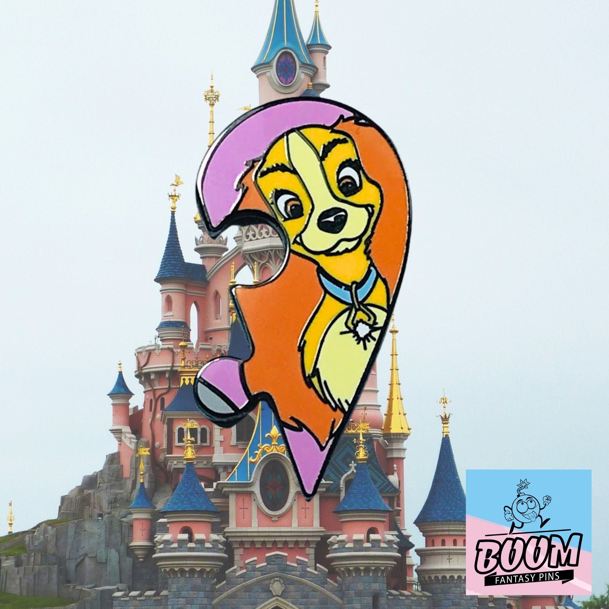 Pin – Lady from Lady and the Tramp – Disney Fantasy