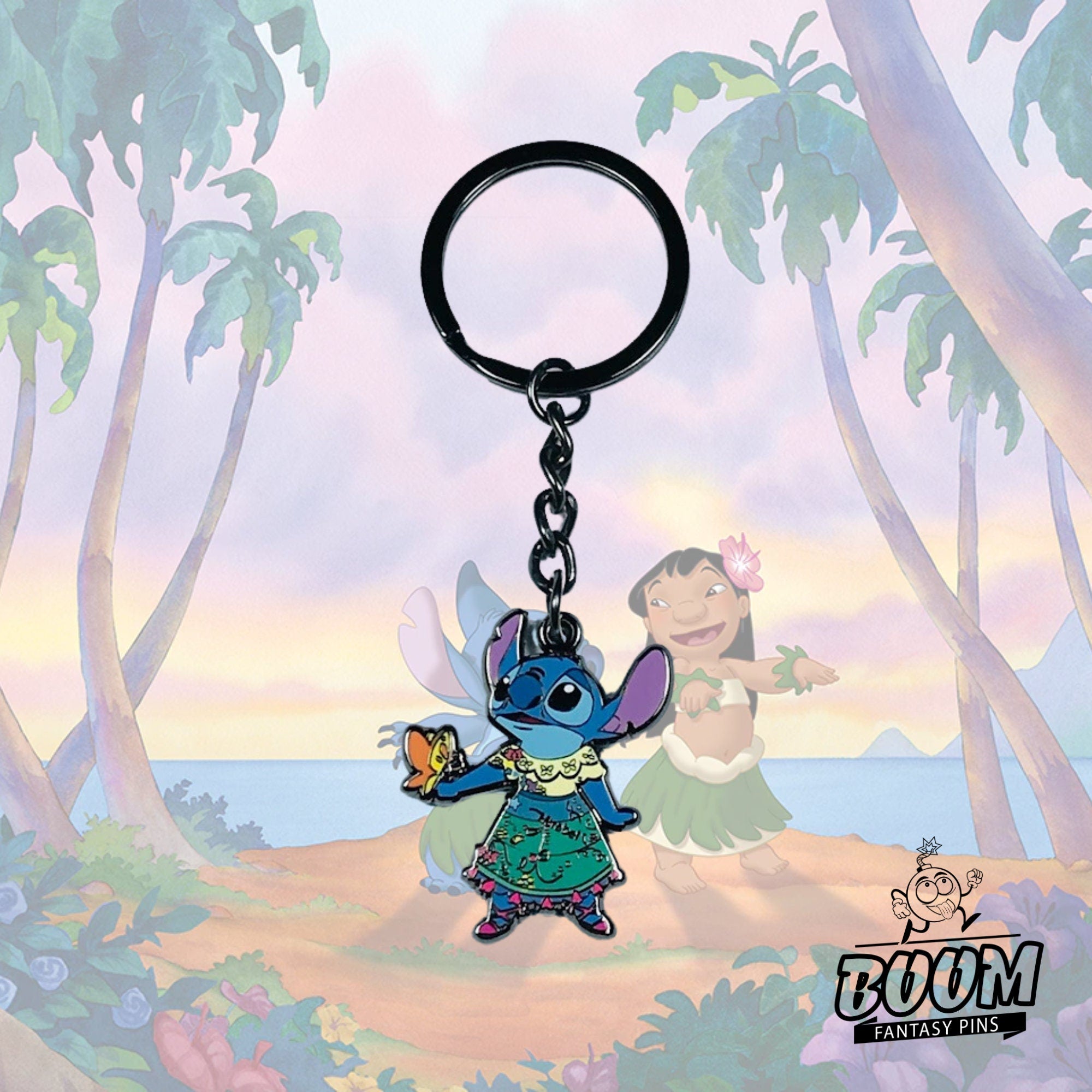 Porte-clés – Stitch Expérience 626 de Lilo &amp; Stitch – Disney Fantasy