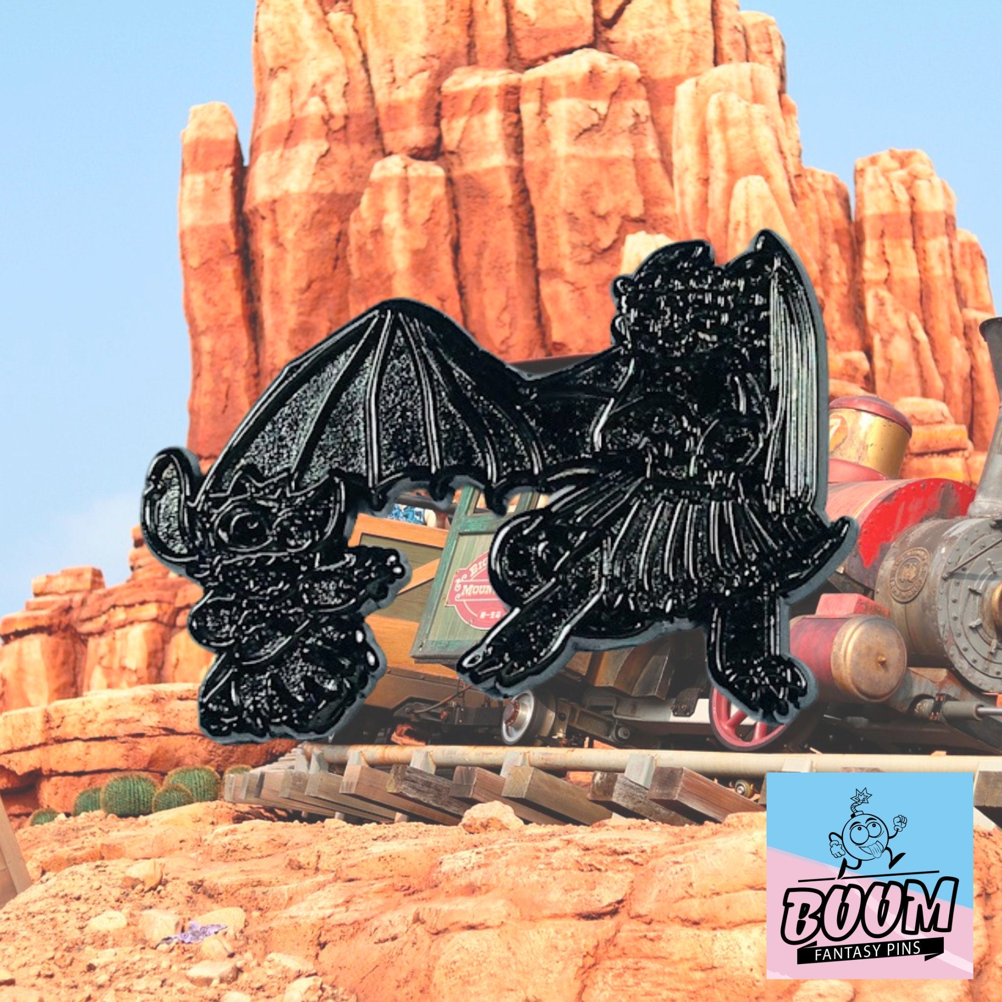 Épingle – Stitch et Krokmou de Lilo &amp; Stitch et Dragons – Disney Fantasy