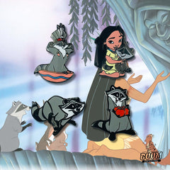 Pin – Pocahontas y Meeko de Pocahontas – Disney Fantasy