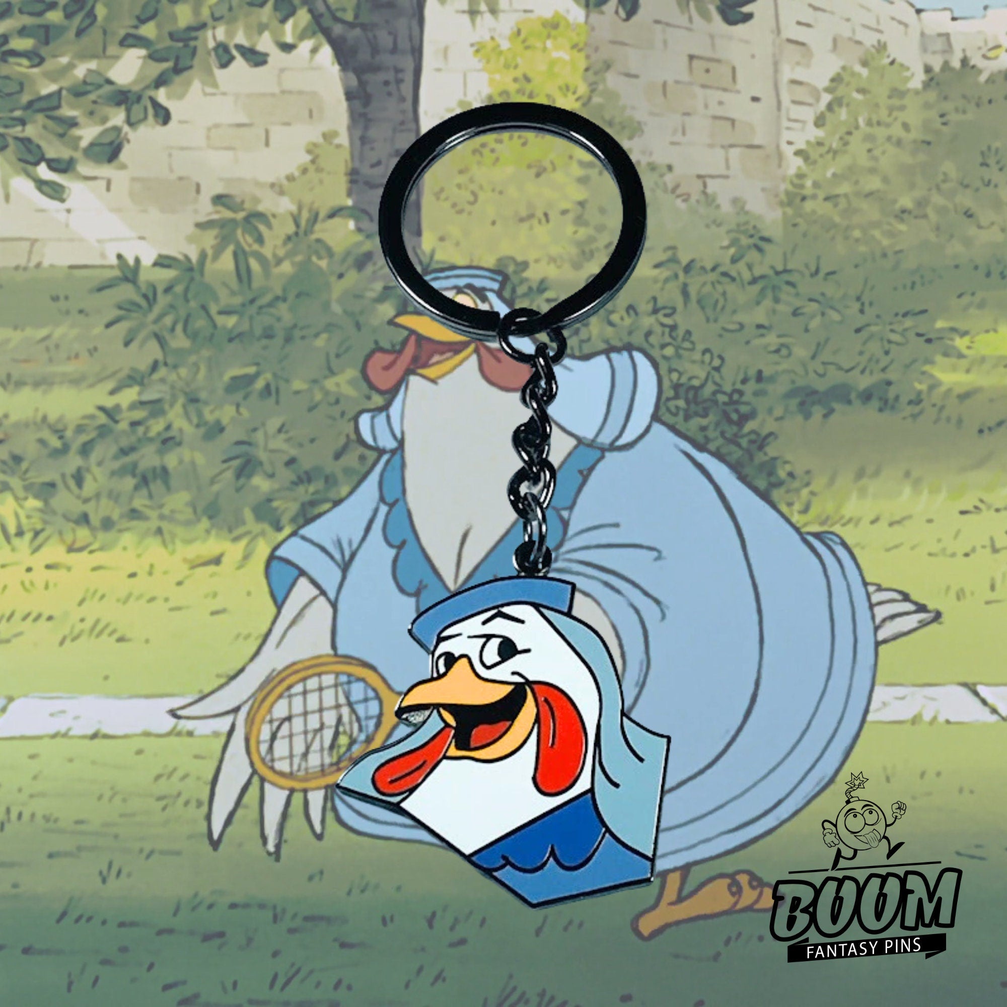Llavero – Lady Kluck de Robin Hood – Disney Fantasy