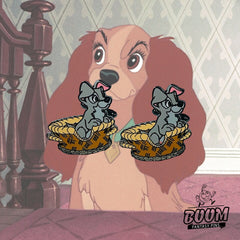 Boutons de manchette – Clochard de La Belle et le Clochard – Disney Fantasy