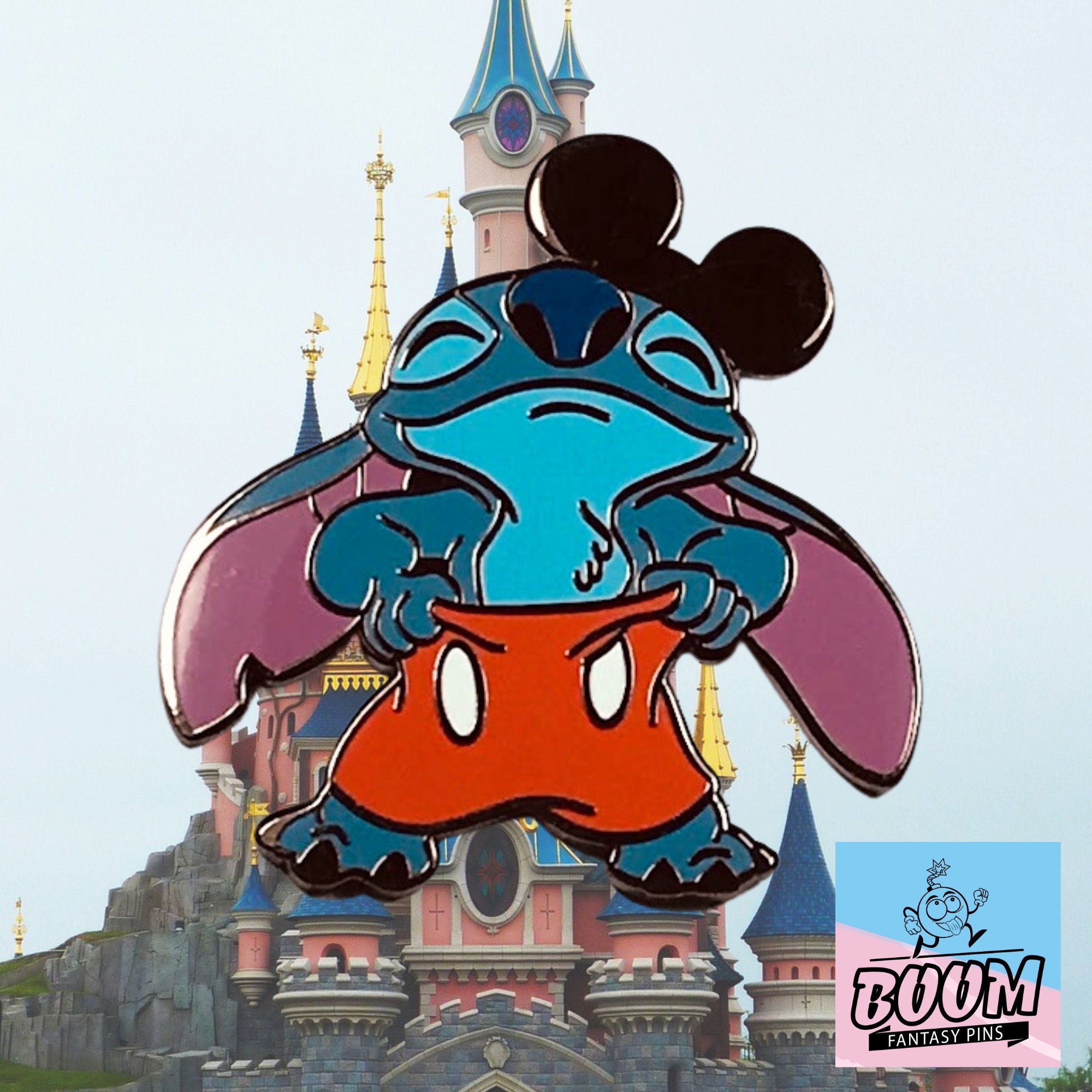 Épingle – Expérience 626 : Stitch en Mickey Mouse de Lilo &amp; Stitch – Disney Fantasy