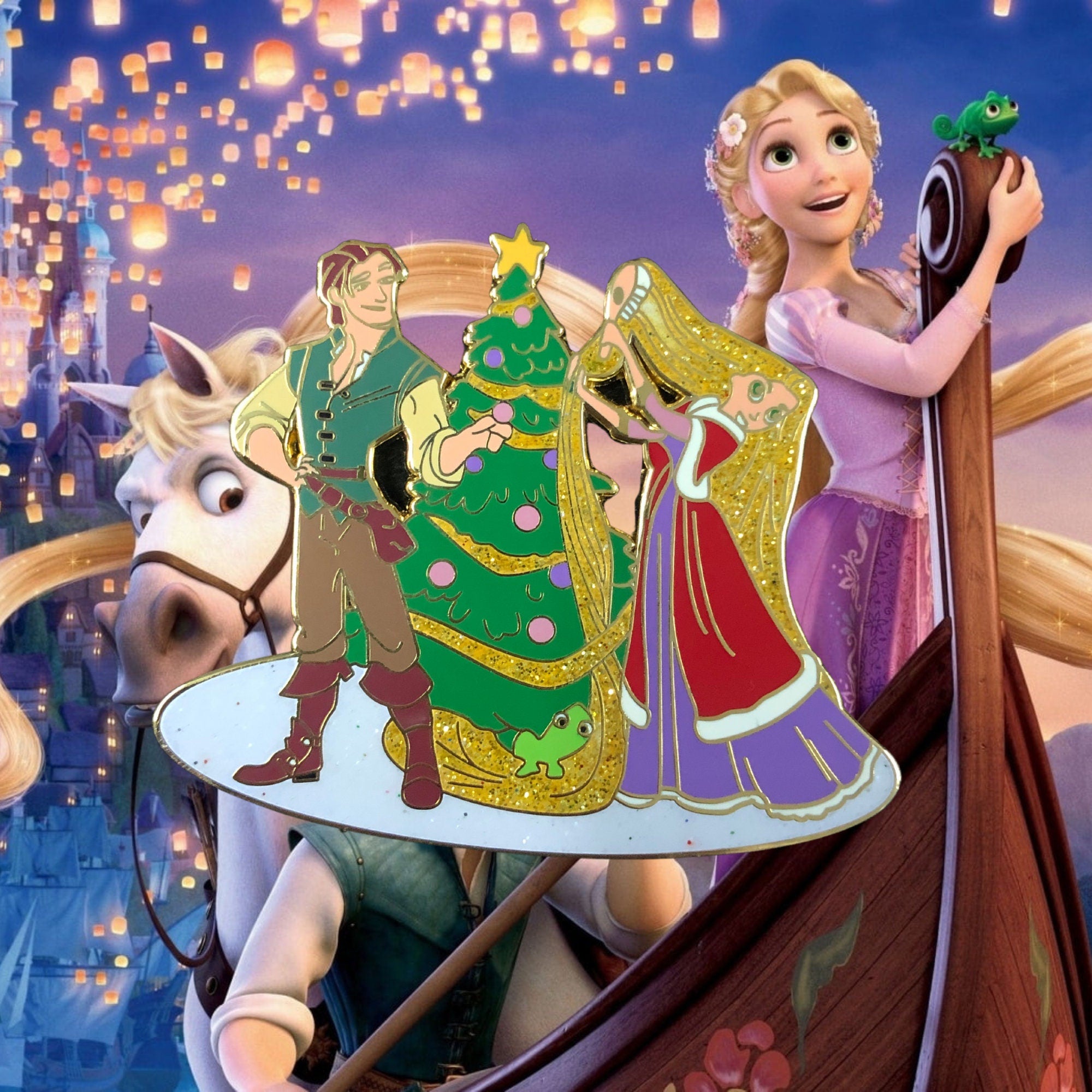 Pin – Rapunzel y Flynn Rider de Enredados – Disney Fantasy