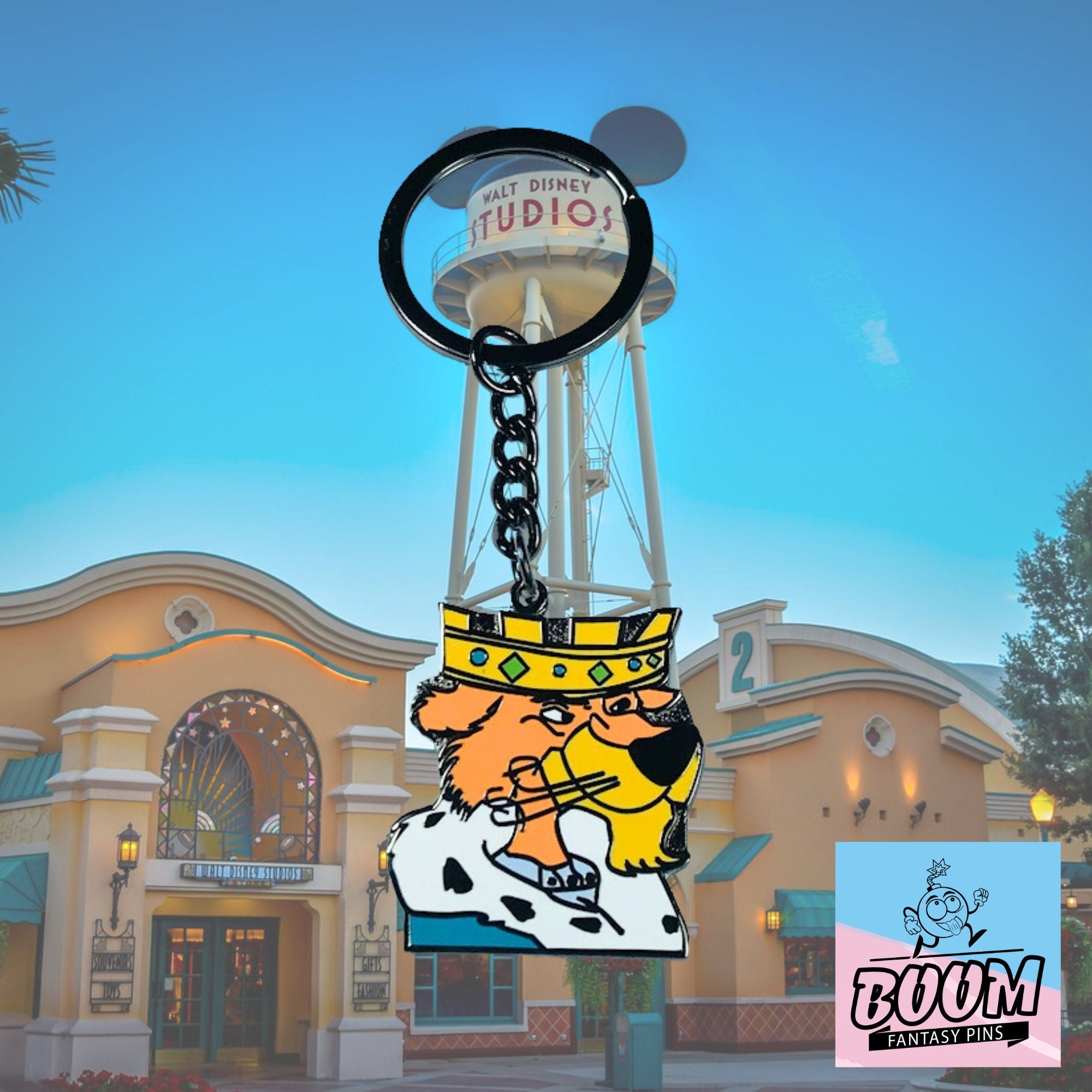 Llavero – Príncipe Juan de Robin Hood – Disney Fantasy