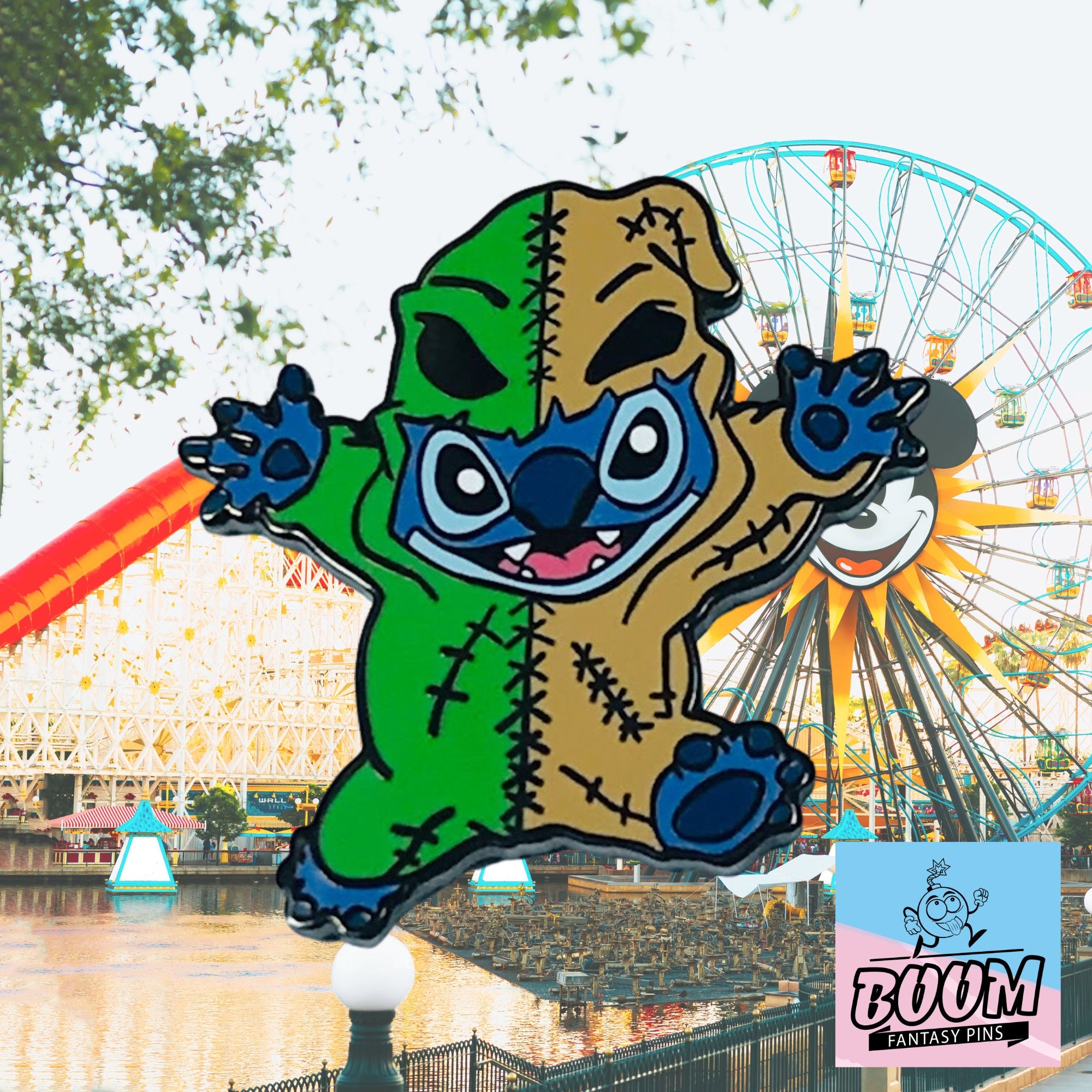 Pin – Stitch como Oogie Boogie de Lilo y Stitch – Disney Fantasy