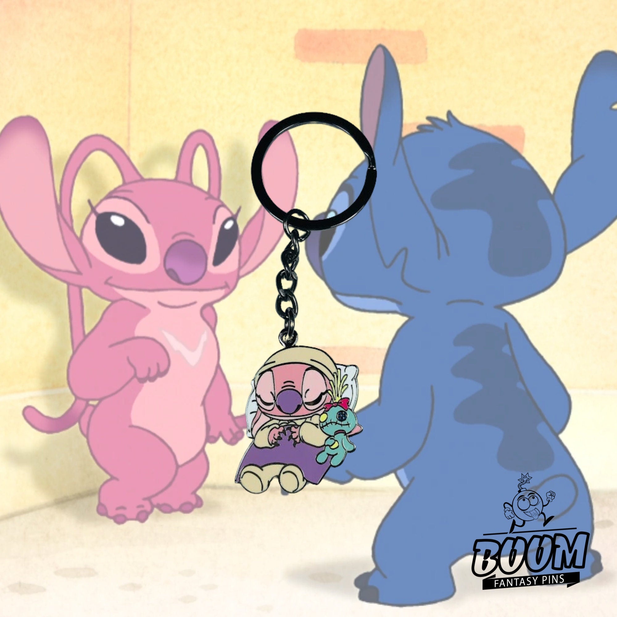 Porte-clés – Ange de Lilo &amp; Stitch – Disney Fantasy