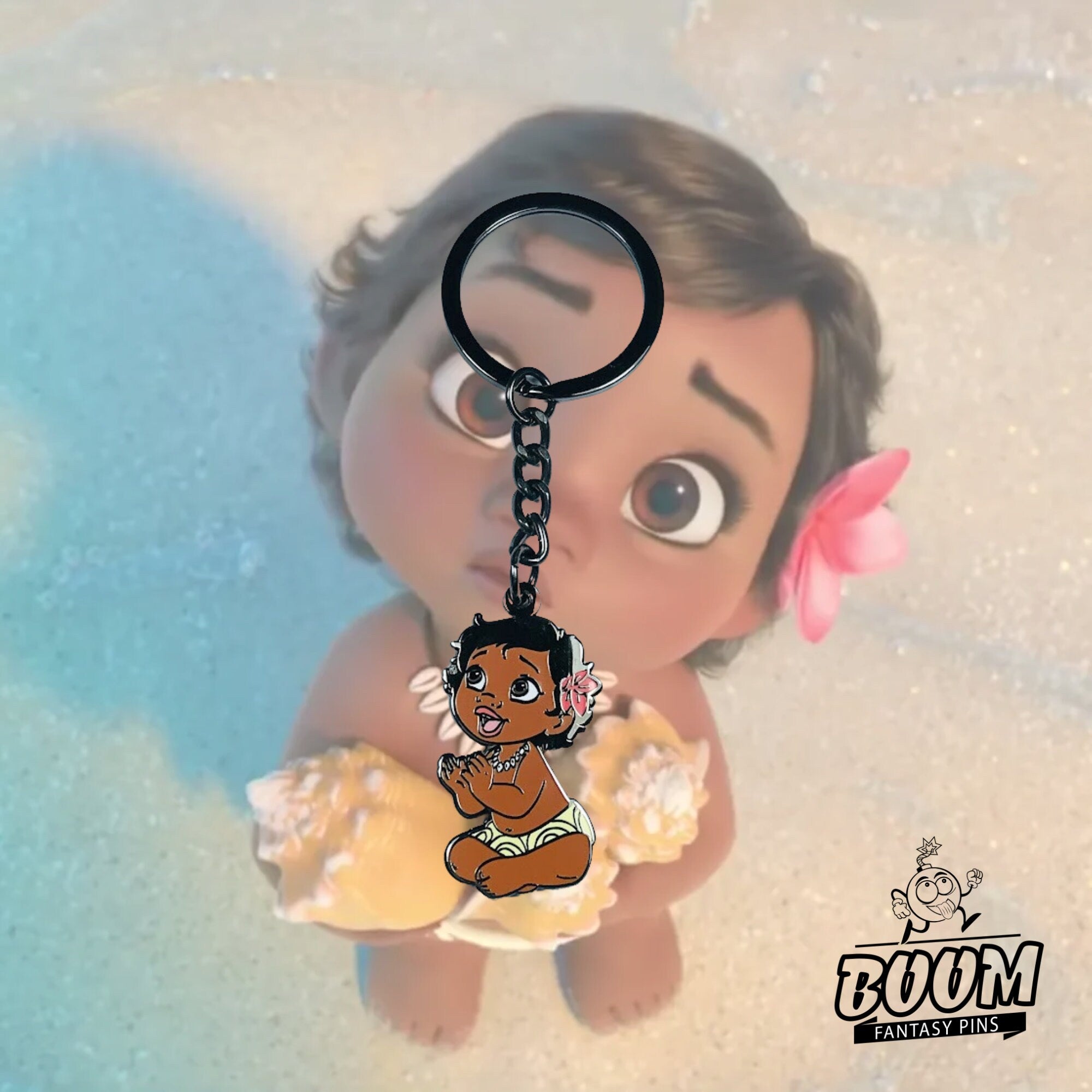 Porte-clés – Bébé Moana du film Vaiana – Disney Fantasy