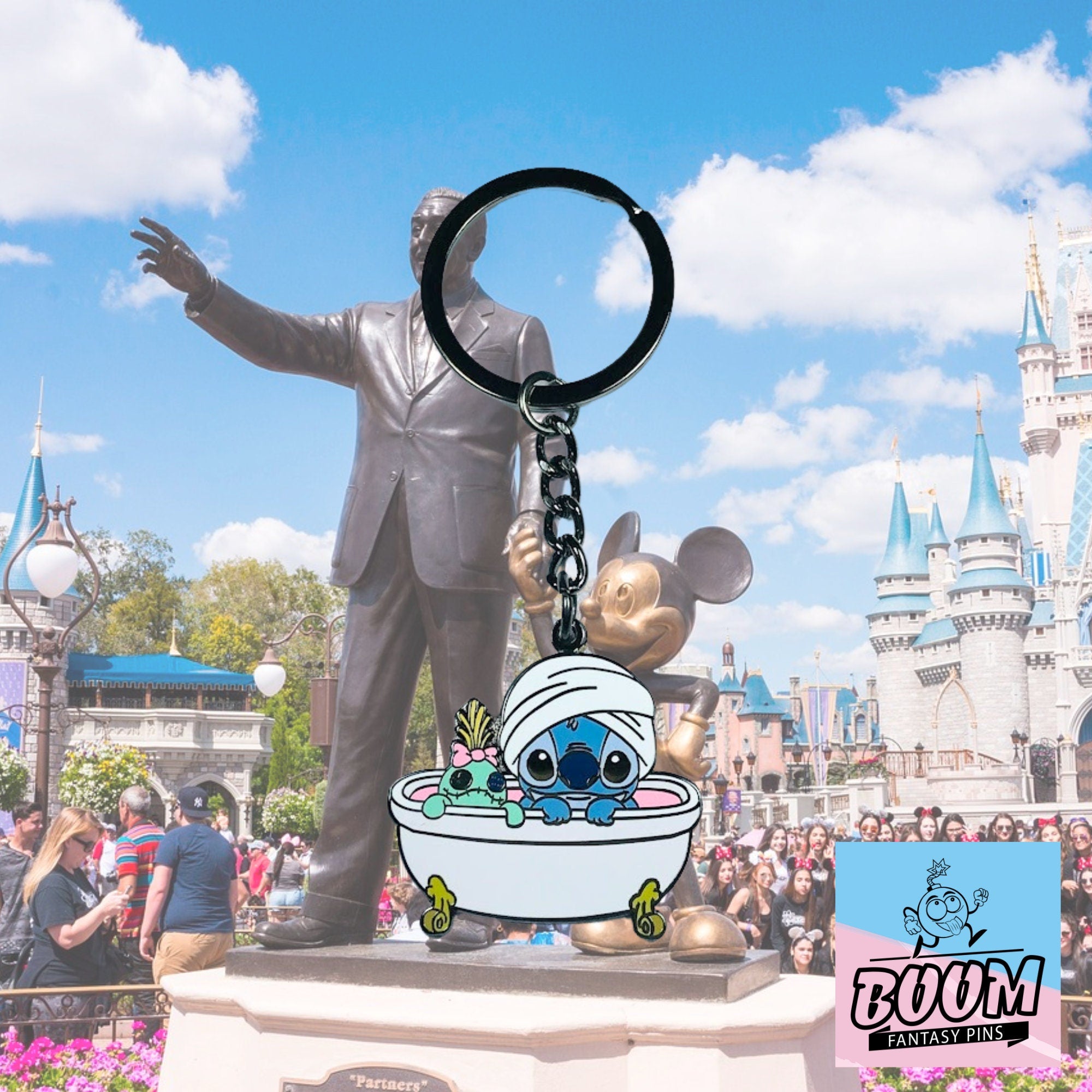 Stitch keychain, Stitch!, Lilo&Stitch: Adorable Disney Fantasy keychains, Stitch, Perfect Gift for Disney Lovers, Limited Stock