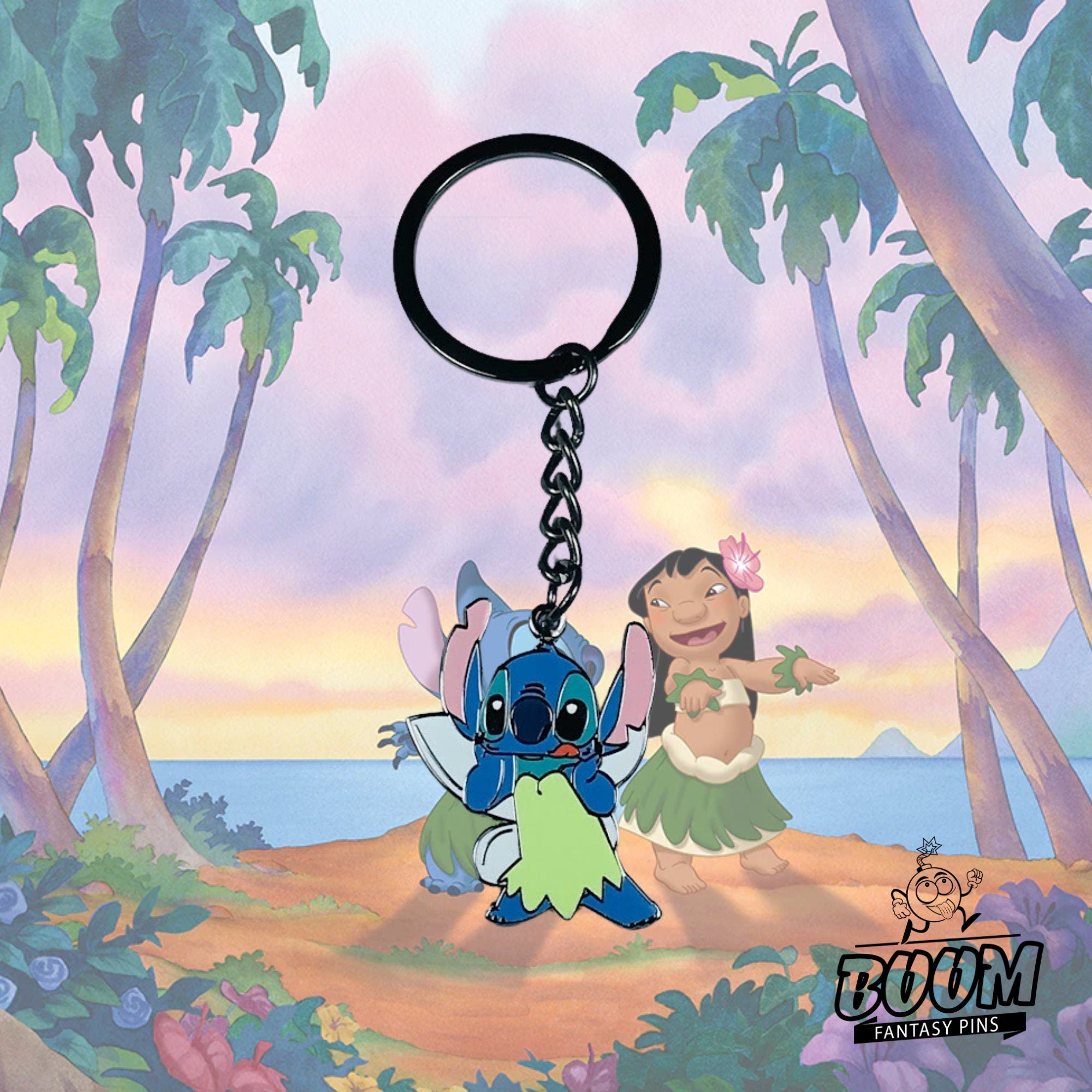 Porte-clés – Stitch Expérience 626 de Lilo &amp; Stitch – Disney Fantasy