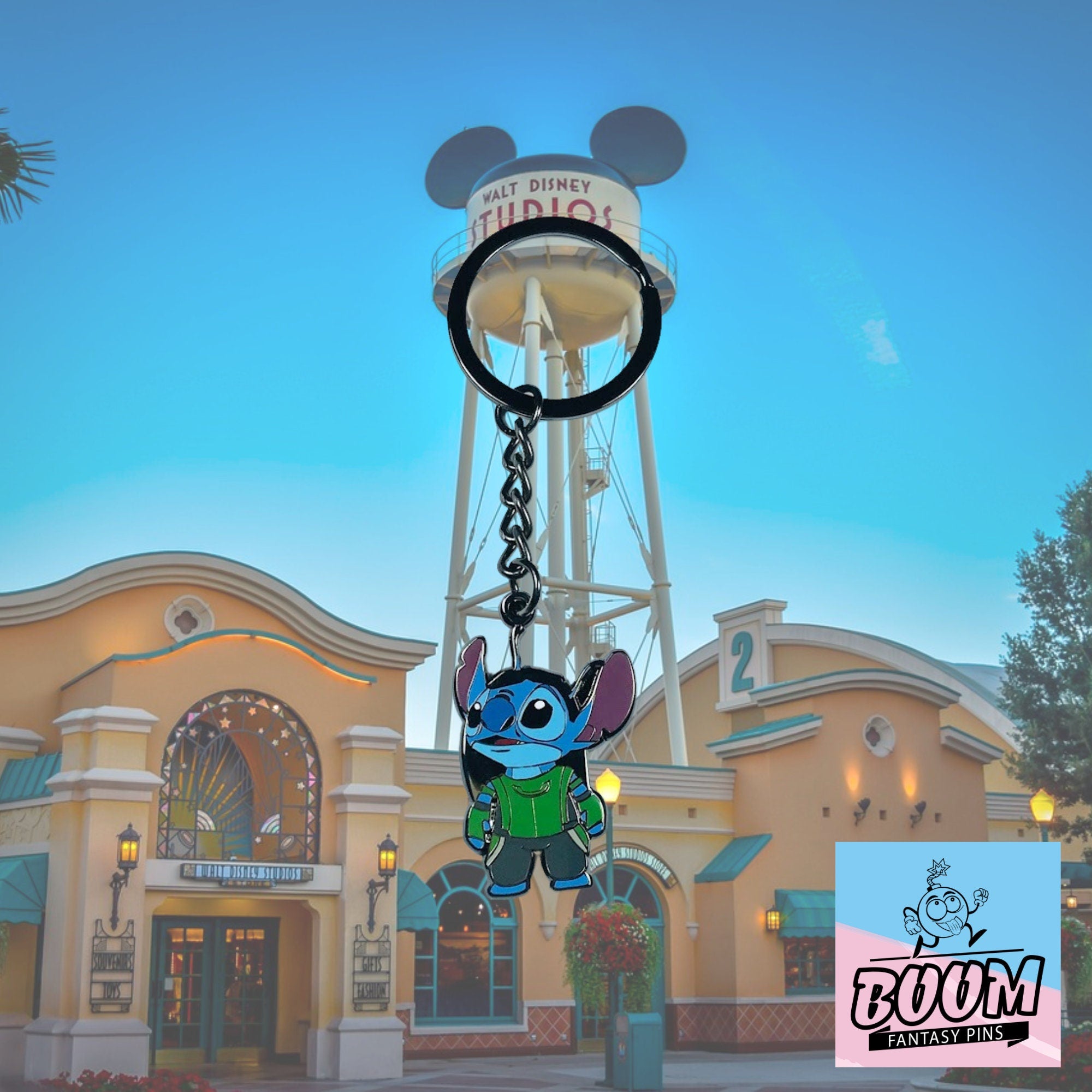 Llavero – Stitch como Loki Experimento 626 de Lilo &amp; Stitch – Disney Fantasy