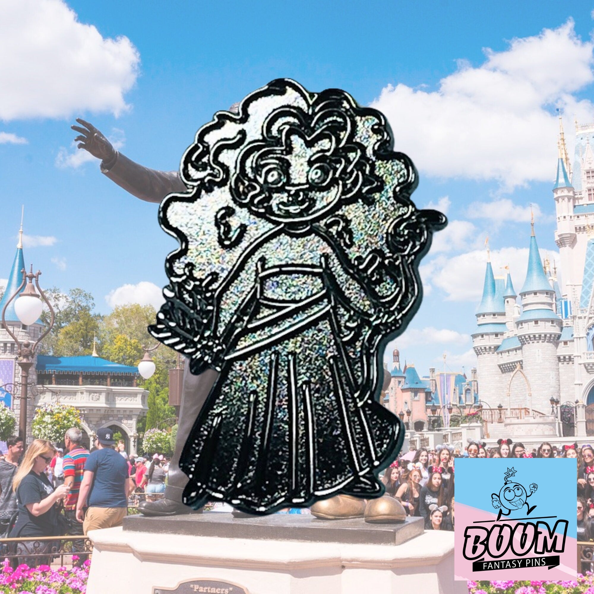 Pin's – Merida en zombie du film Rebelle – Disney Fantasy