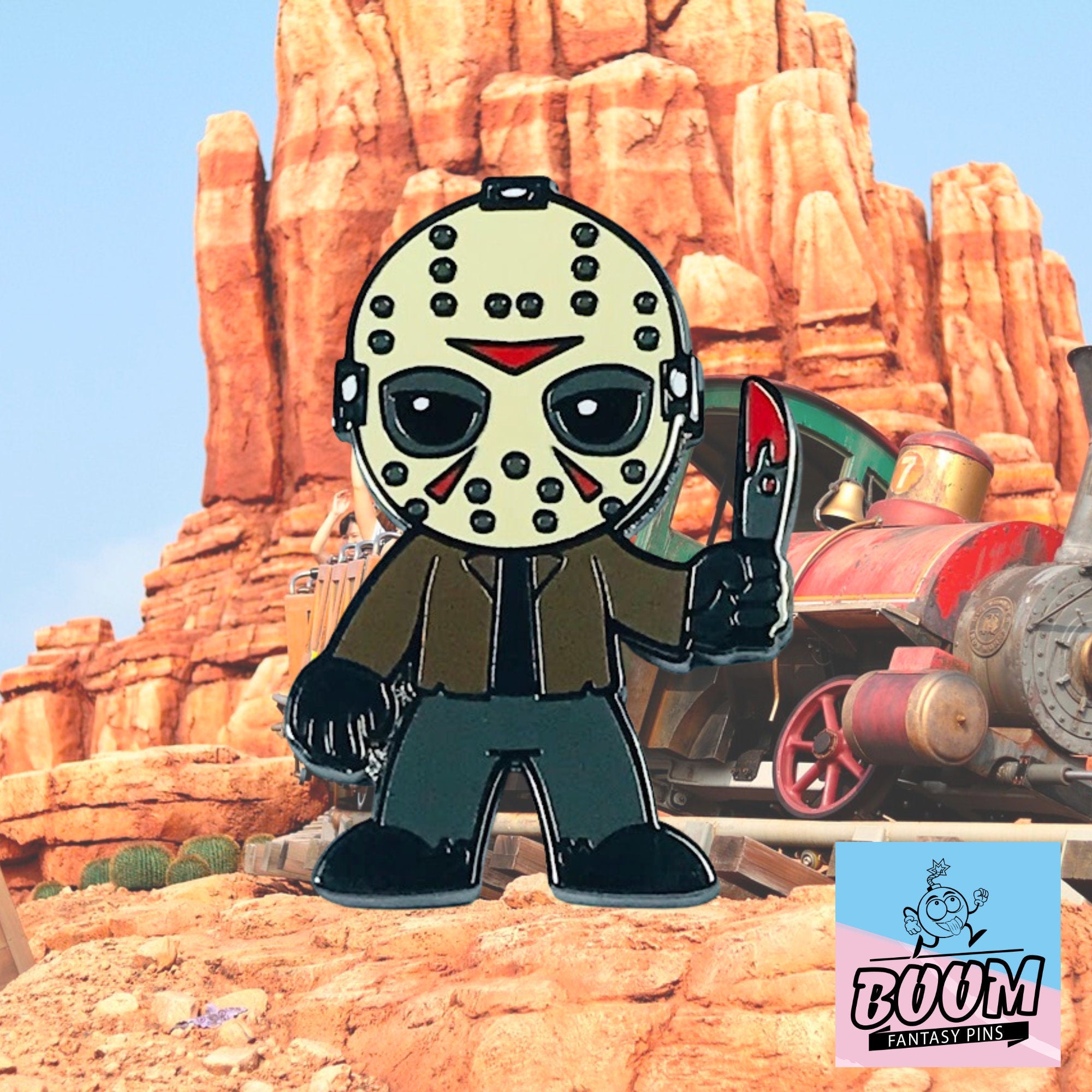 Épingle – Jason Voorhees de Vendredi 13 – Franchise d'horreur