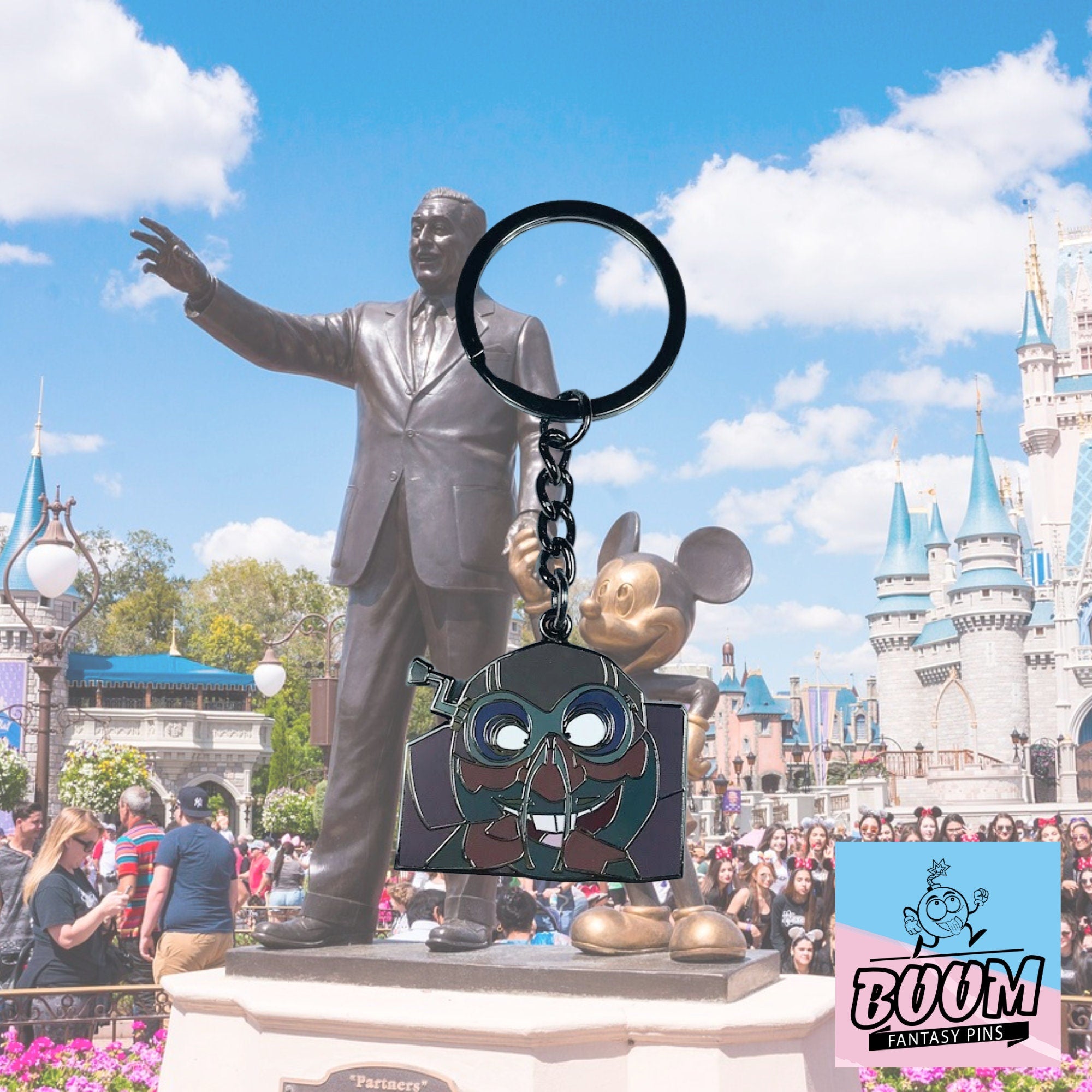 Porte-clés – Gaétan Molière d'Atlantis L'Empire Perdu – Disney Fantasy